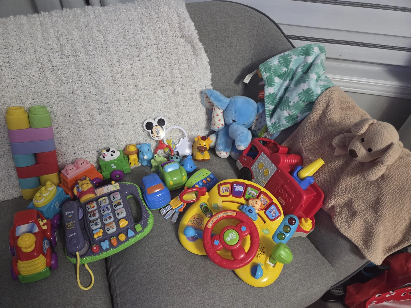 Assorted VTech and Fisher-Price Toy Bundle