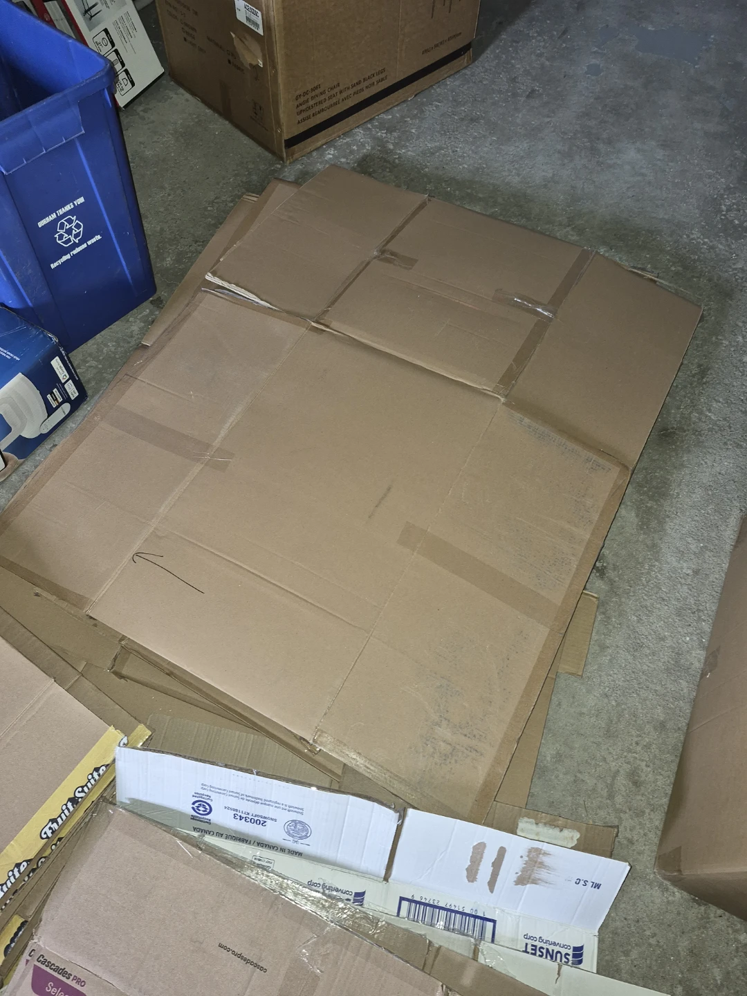 Assorted Clean Flattened Cardboard Boxes - photo 3