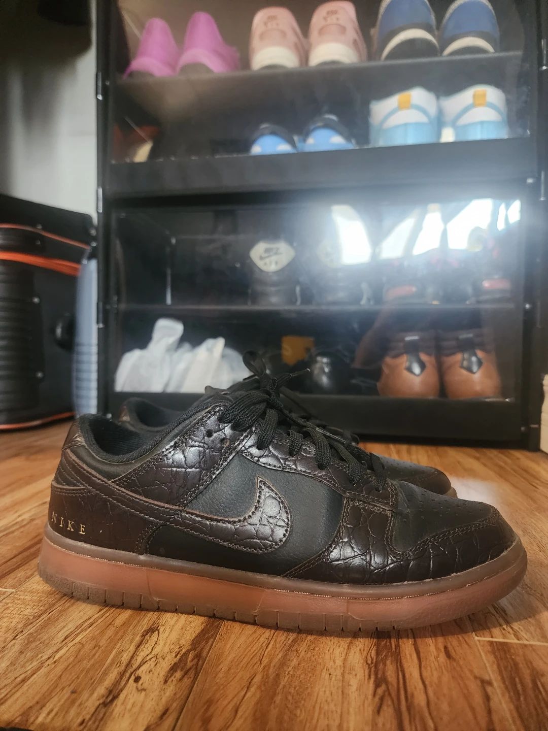 Nike Dunk Low Velvet Brown and Black - photo 2