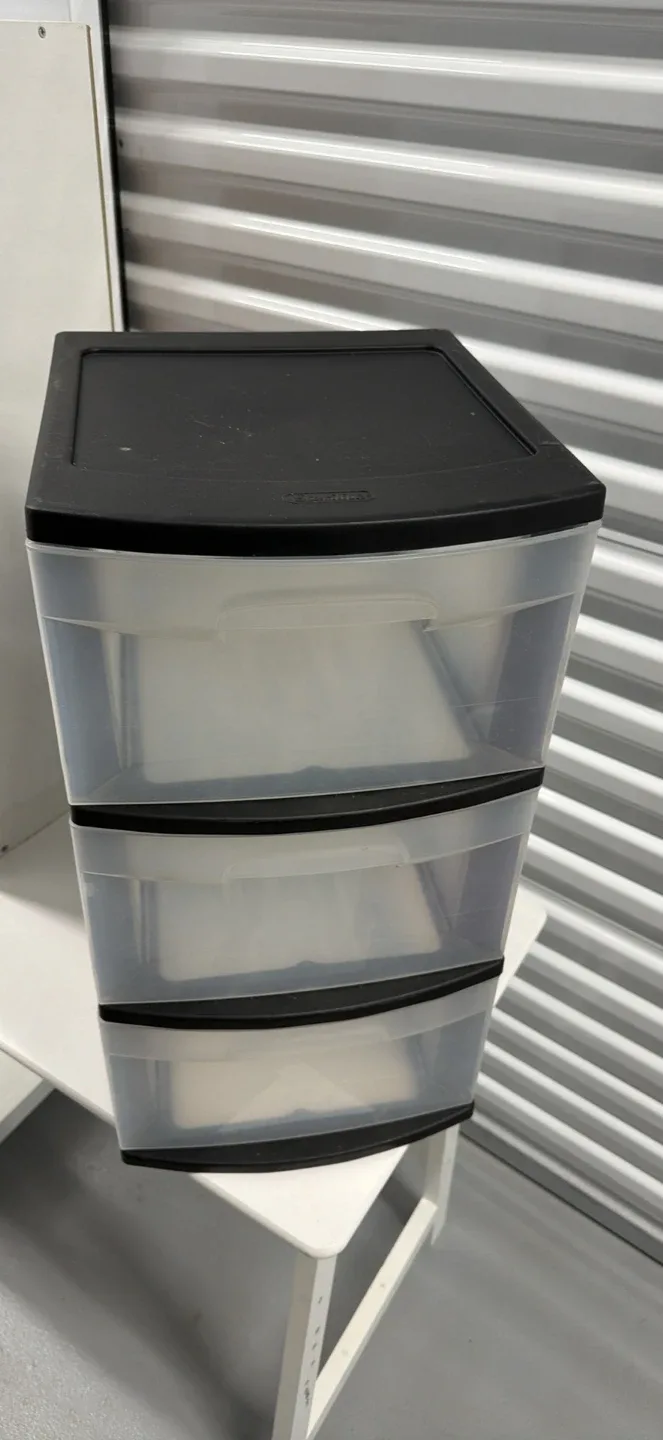 Sterilite 3-Drawer Storage Cart