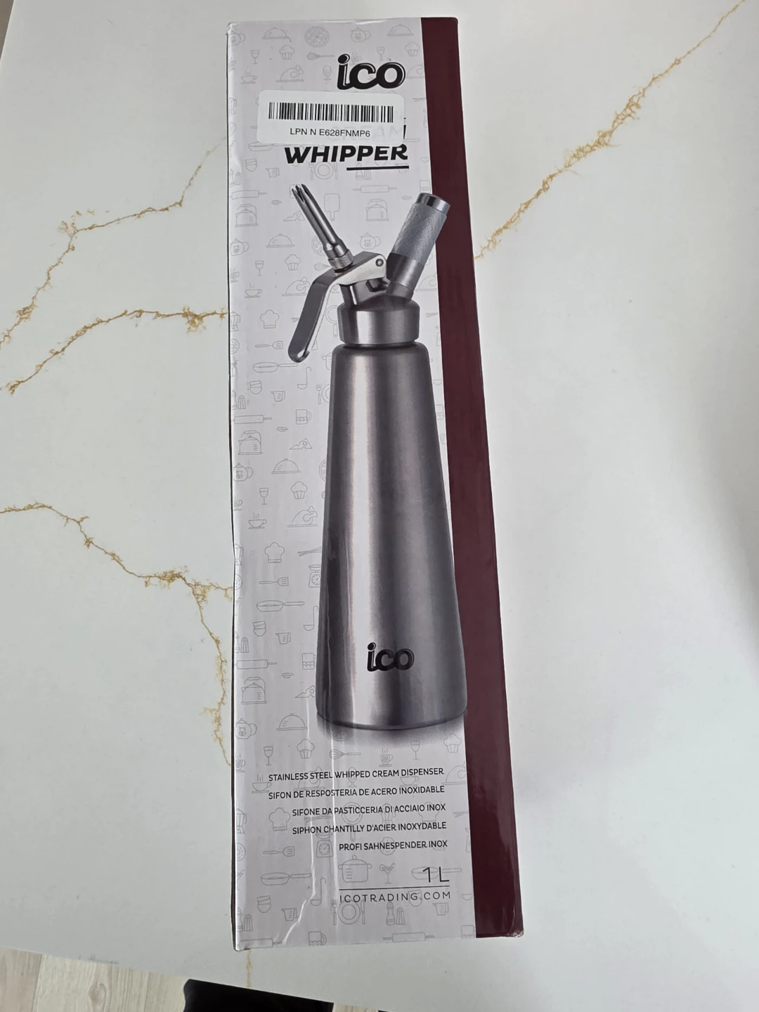 ICO Professional Whipped Cream Dispenser - photo 4
