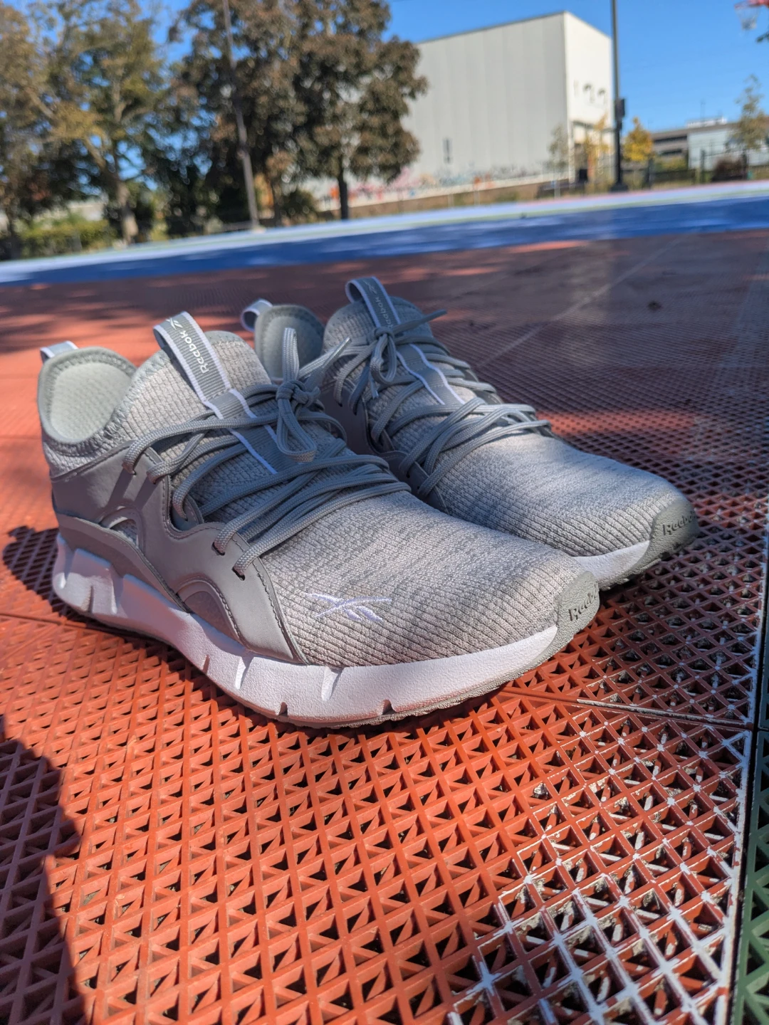 Reebok Grey Athletic Sneakers