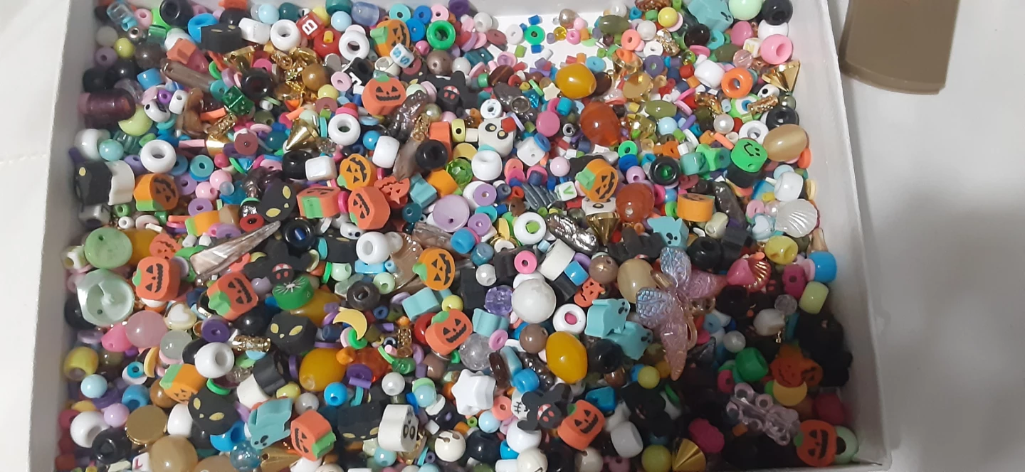 Assorted Colorful Crafting Beads