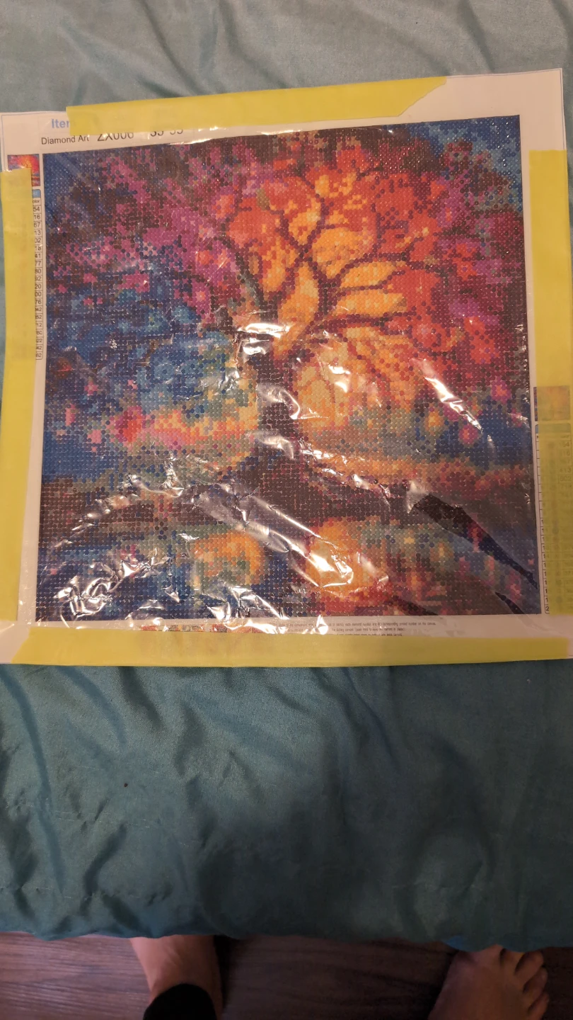 Diamond Art Painting Kit Tree Design - photo 2