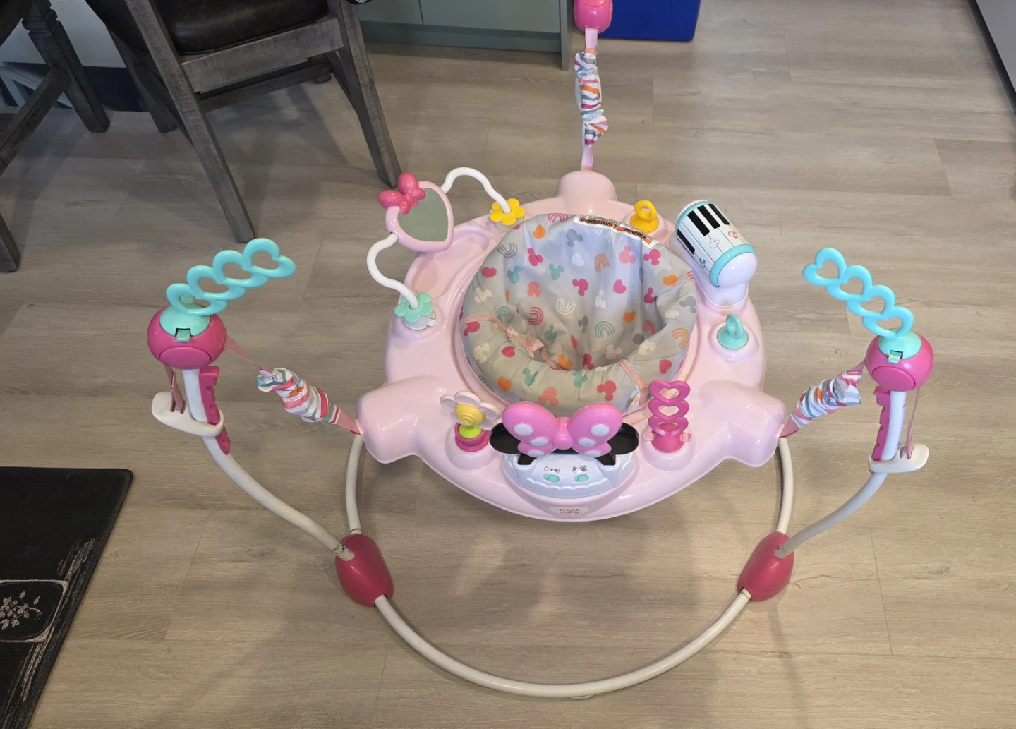 Bright Starts Disney Minnie Mouse Baby Jumper
