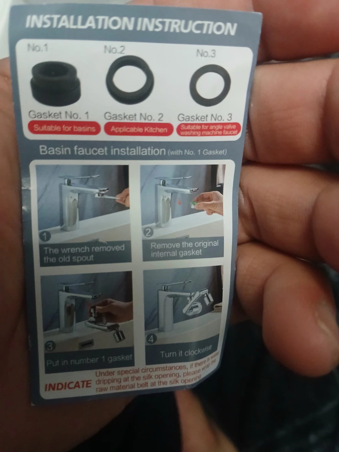 Rotating Faucet Extender with Filter - photo 4