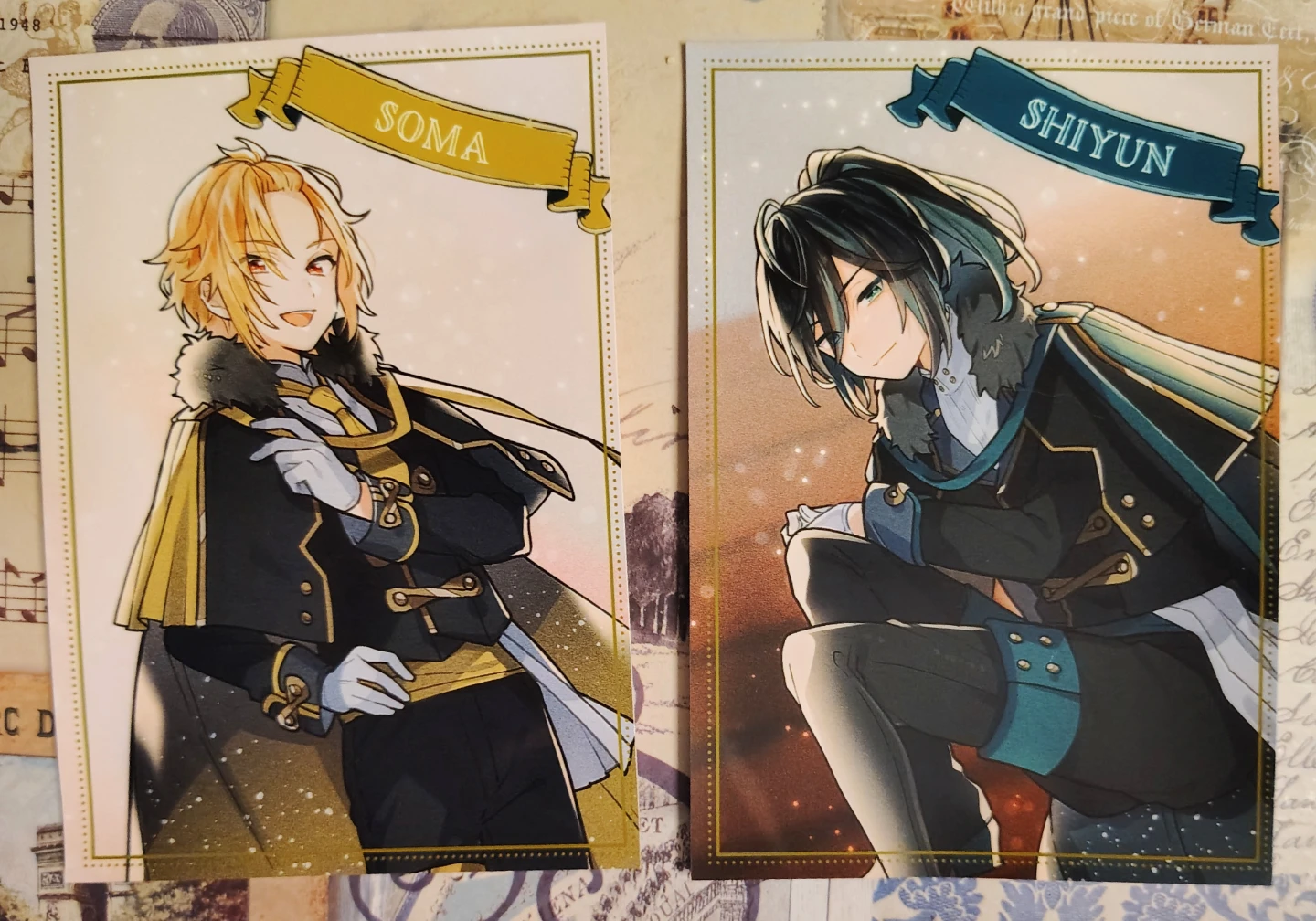Knight A - Soma /Shiyun Postcard or TRADE