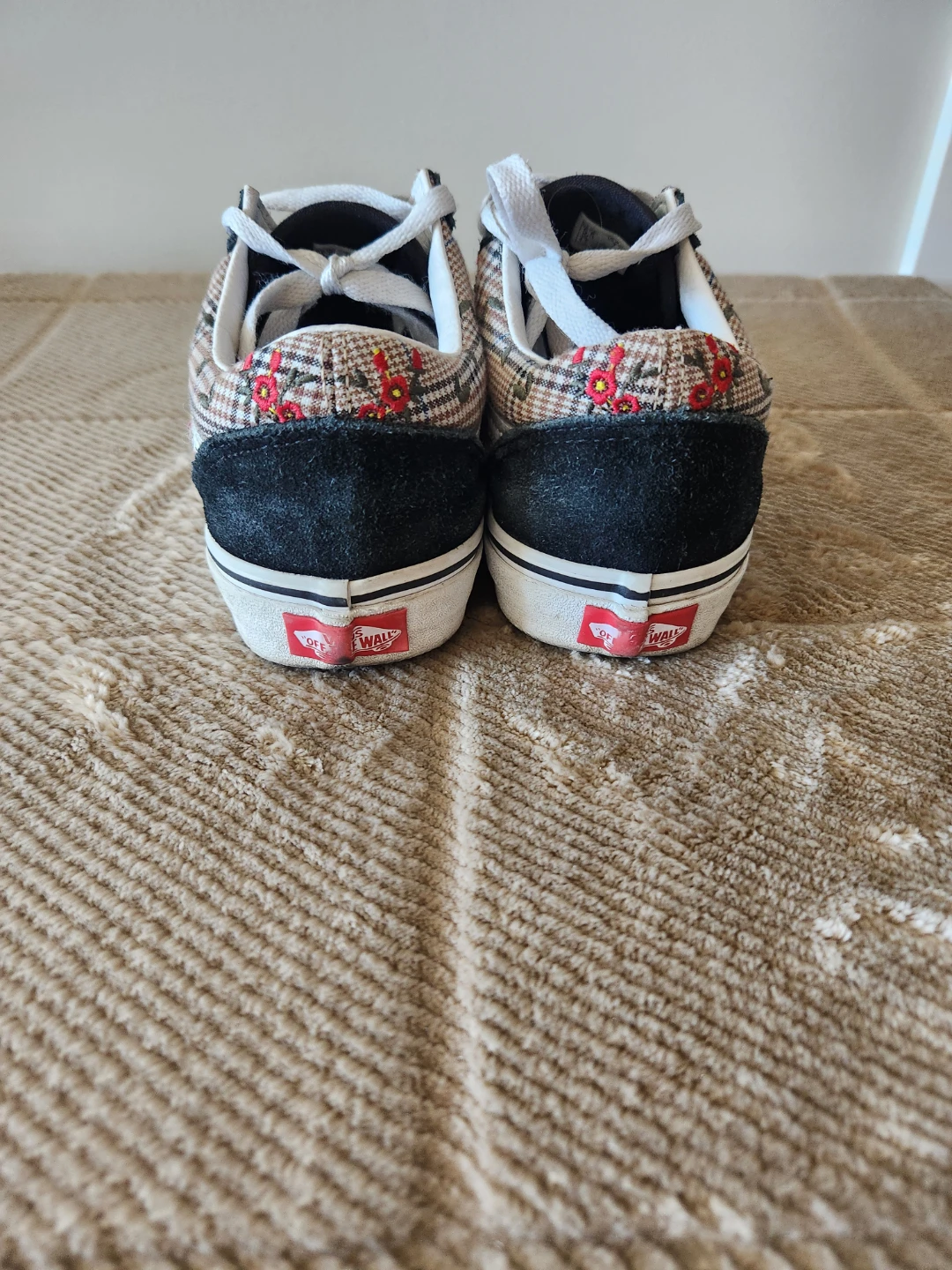 Vans Old Skool Floral Plaid Sneakers - photo 2