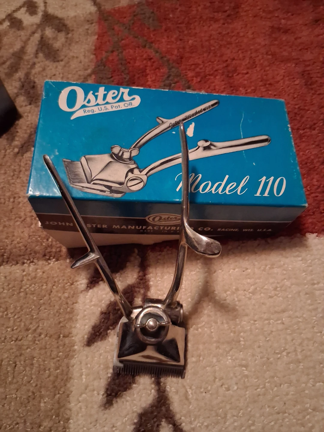 Vintage Oster Model 110 Hair Clippers