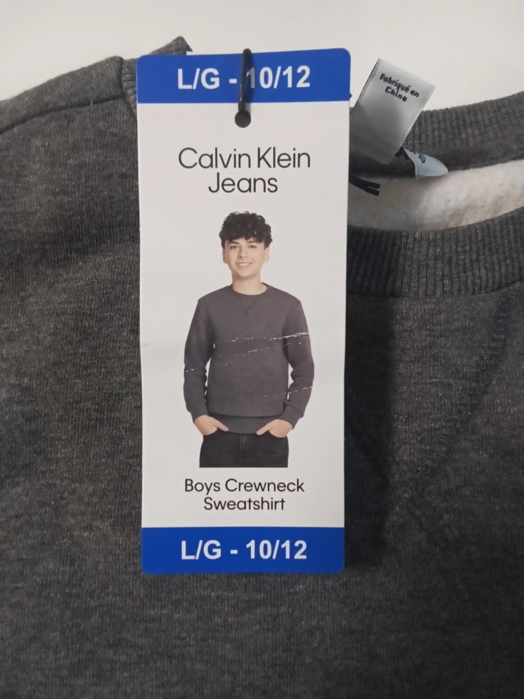 Calvin Klein Jeans Boys Crewneck Sweatshirt - photo 3