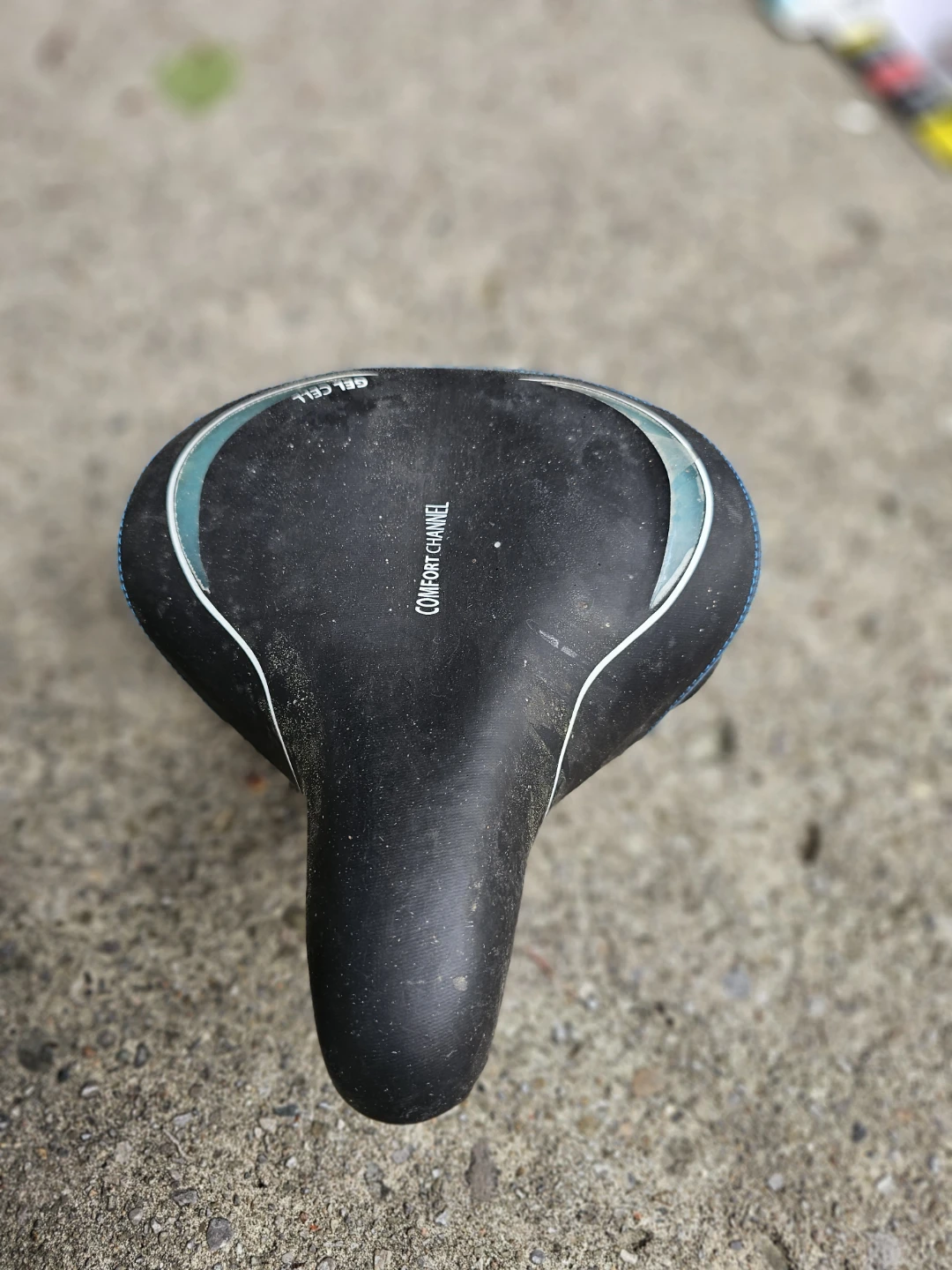 Comfort Channel Bicycle Seat