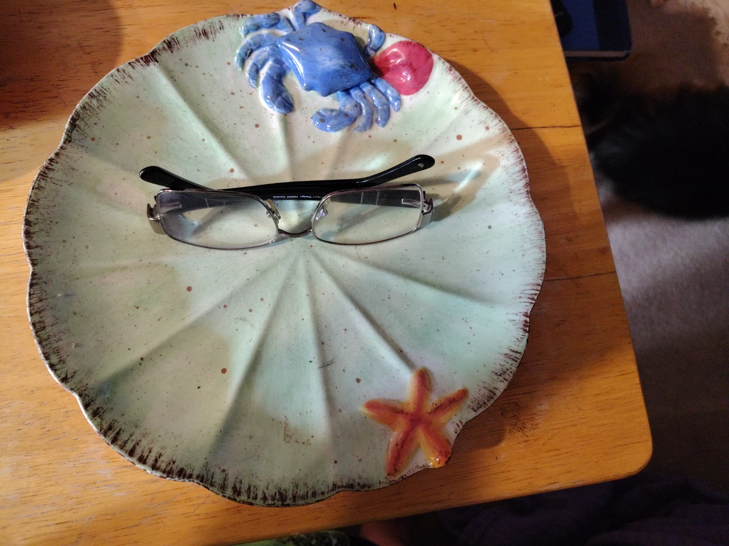 Set of 3 Ceramic Shell & Crab Dishes - photo 5