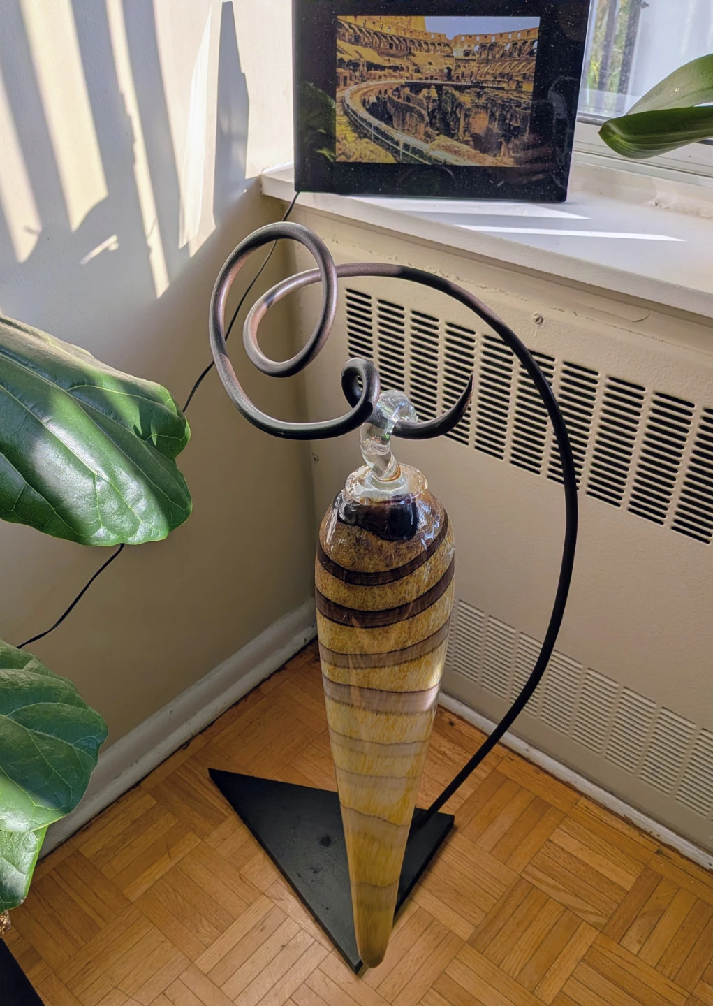 Blown Glass Sculptural Art Piece - photo 2