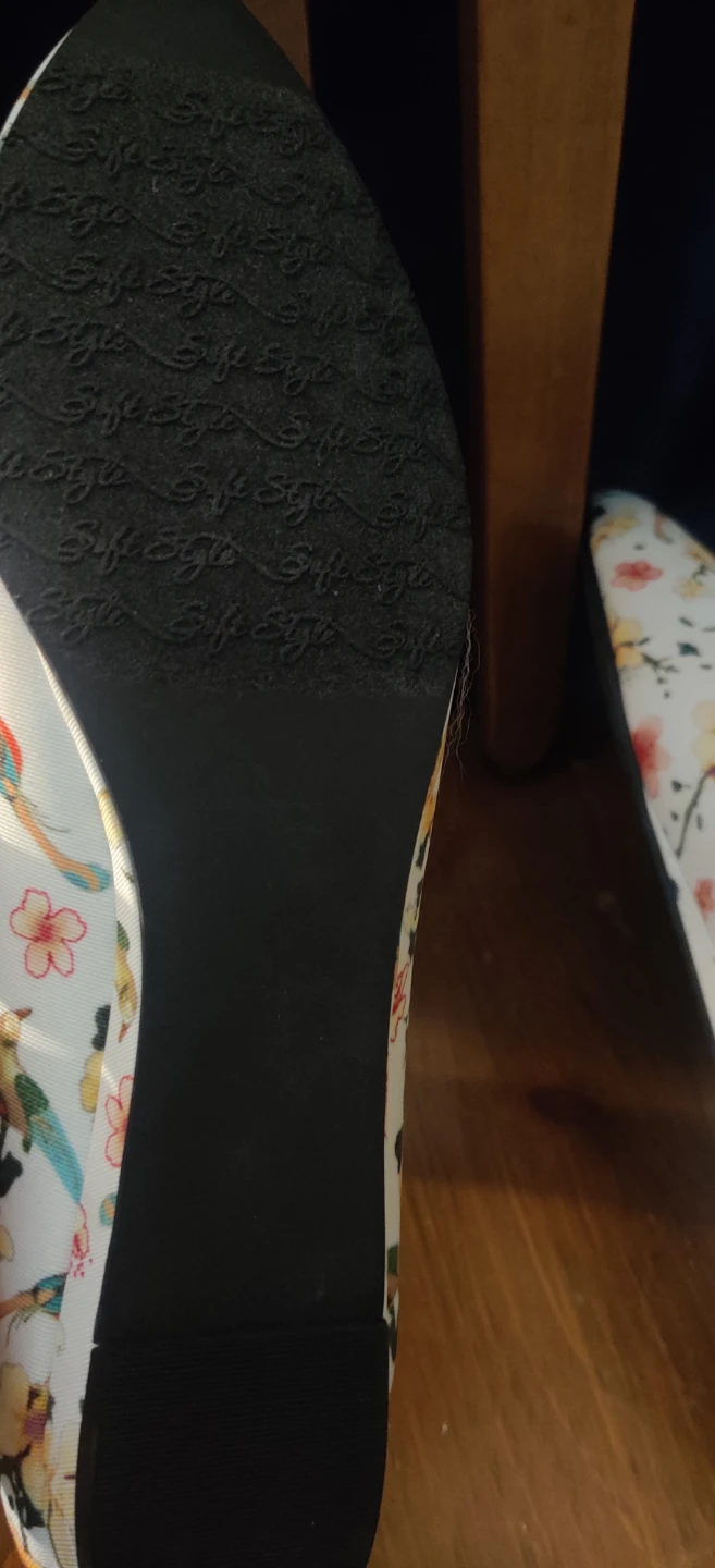 Soft Style Floral Pointed Toe Flats Size 9.5 - photo 4
