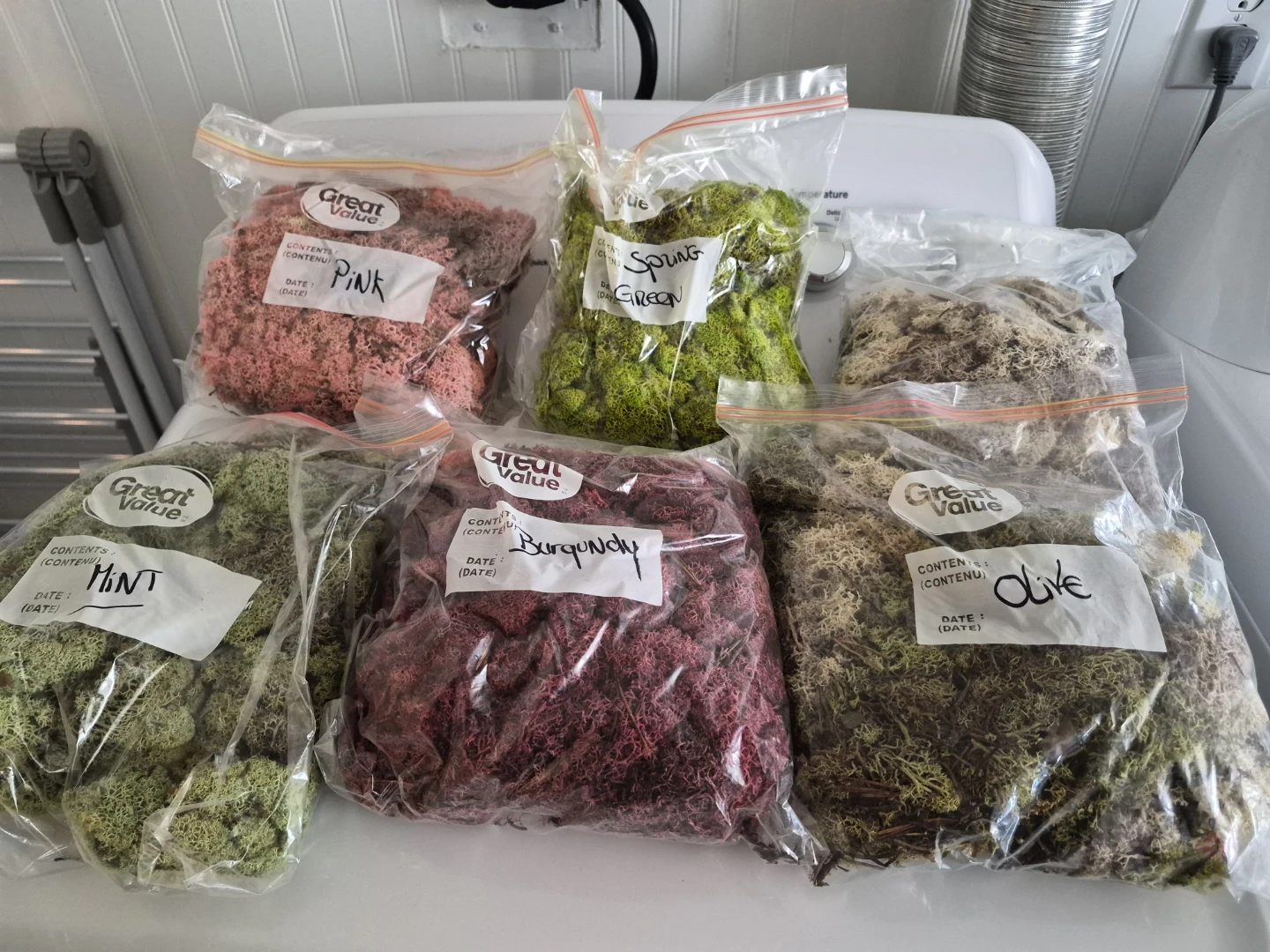Assorted Decorative Reindeer Moss Pack🏈