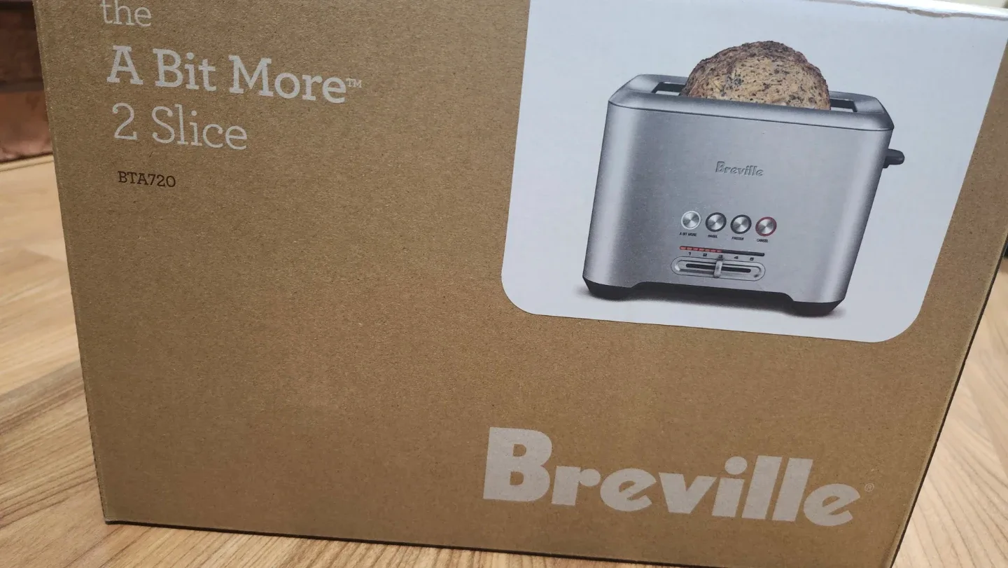 Brand New(Original Box)Breville A Bit More 2-Slice Toaster