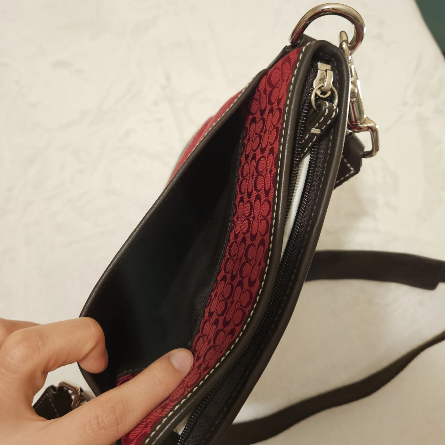Coach Factory Red Crossbody Bag - photo 3
