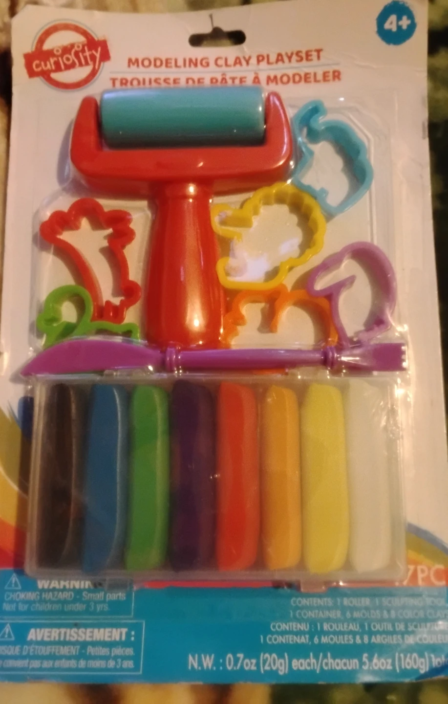 Curiosity Modeling Clay Playset