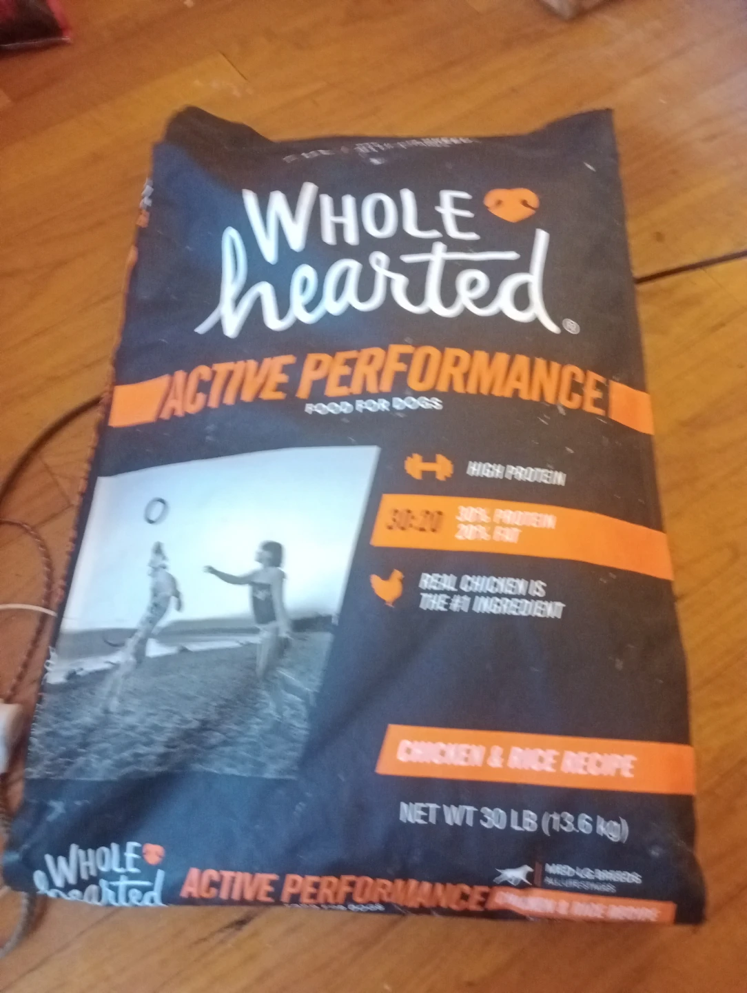 Wholehearted Active Performance Chicken & Rice Dog Food 30lb