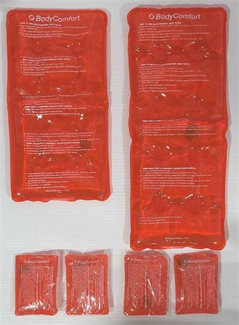 BodyComfort Reusable Therapeutic Heat Pack 6-Piece Set - photo 3