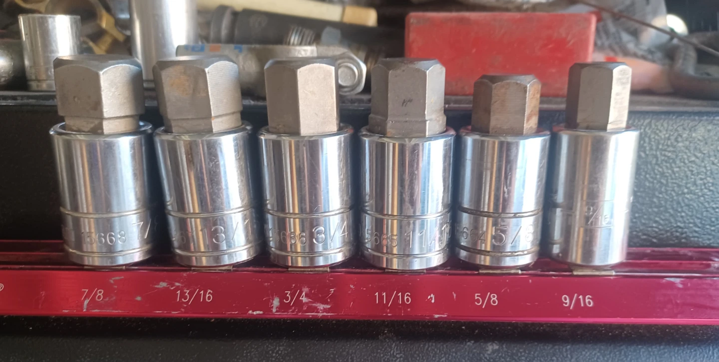 Large Allen key Socket Set - photo 2