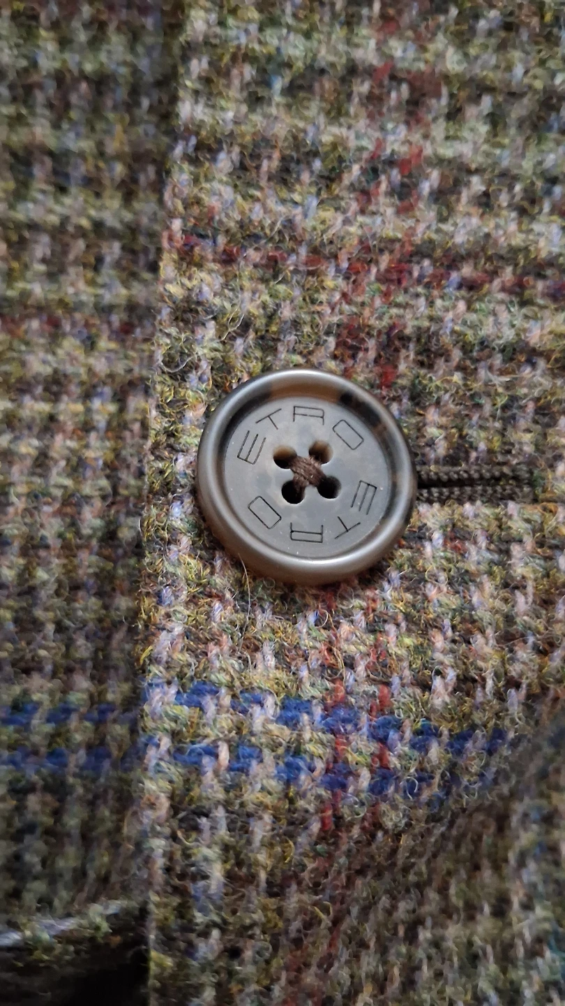 Etro Plaid Wool Blazer - photo 3