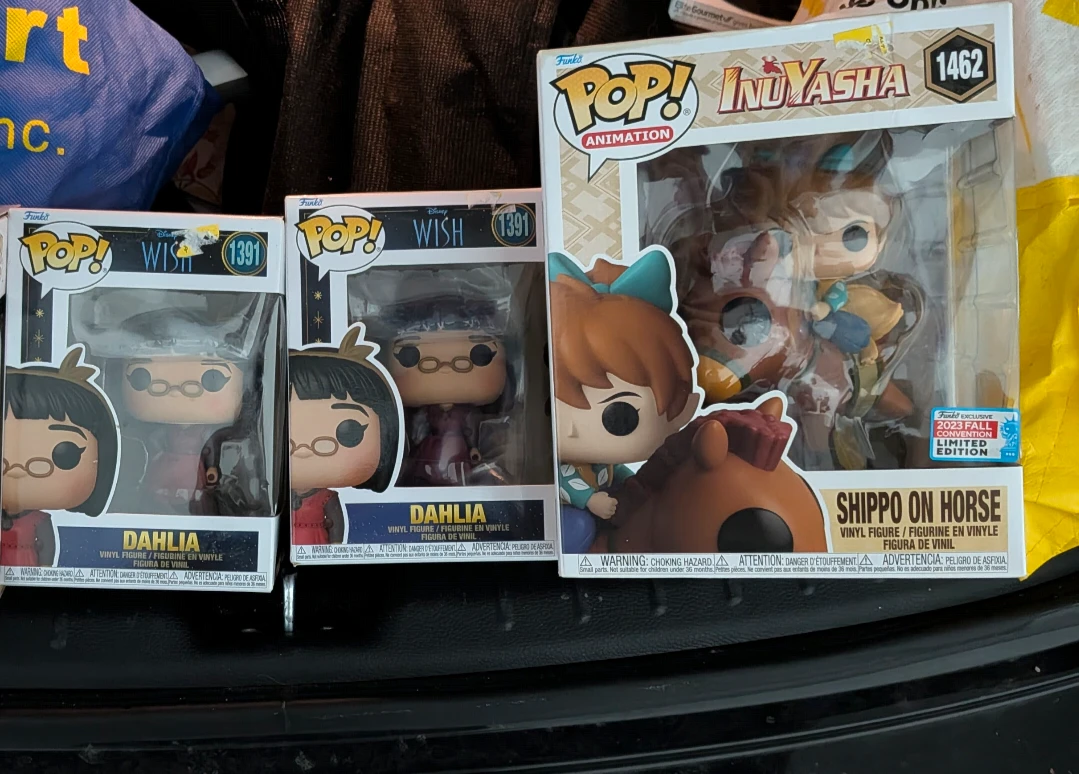Funko Pop! Vinyl Figures - Dahlia, Shippo on Horse