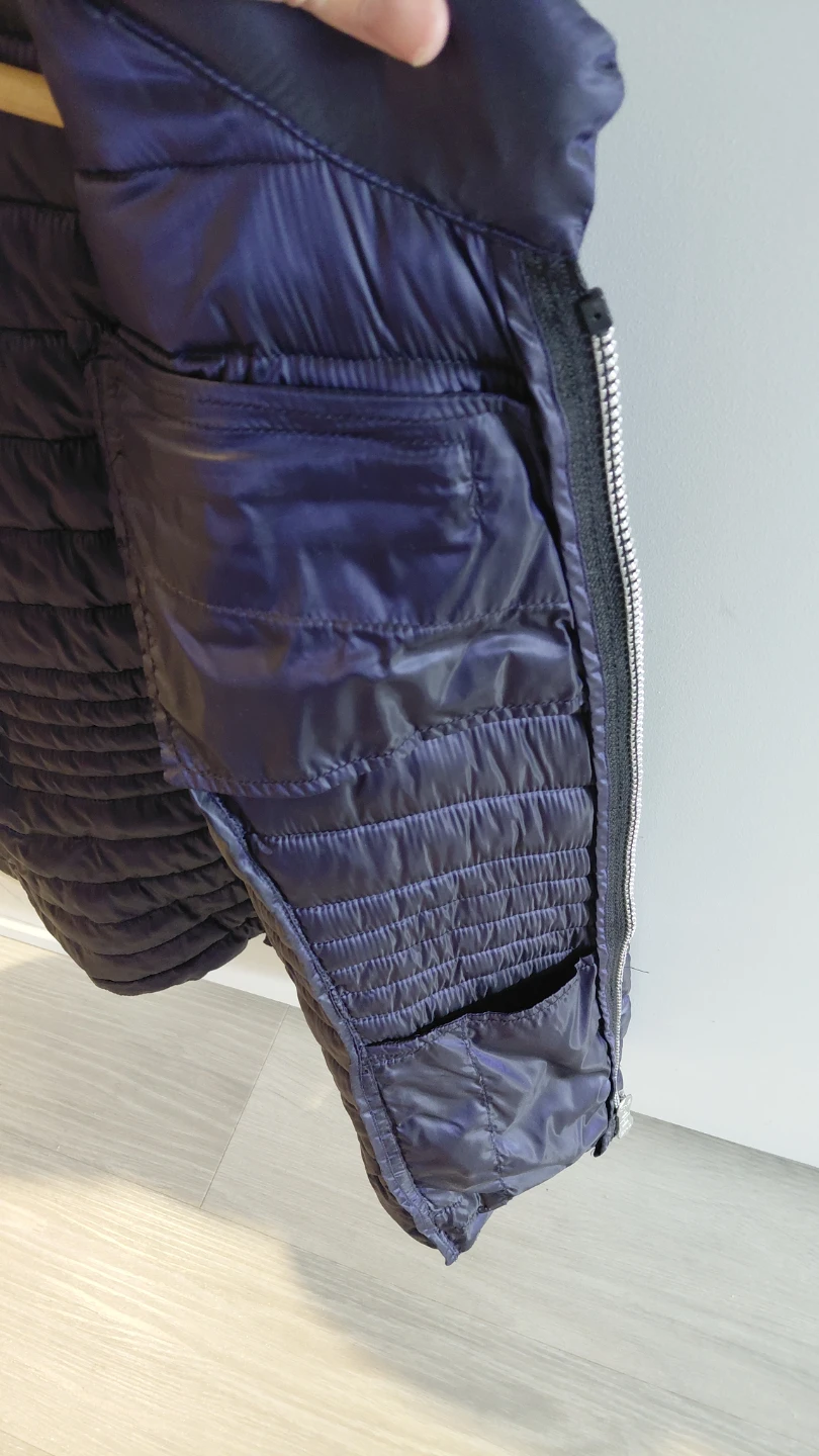 Madeleine Quilted Jacket Navy - photo 4