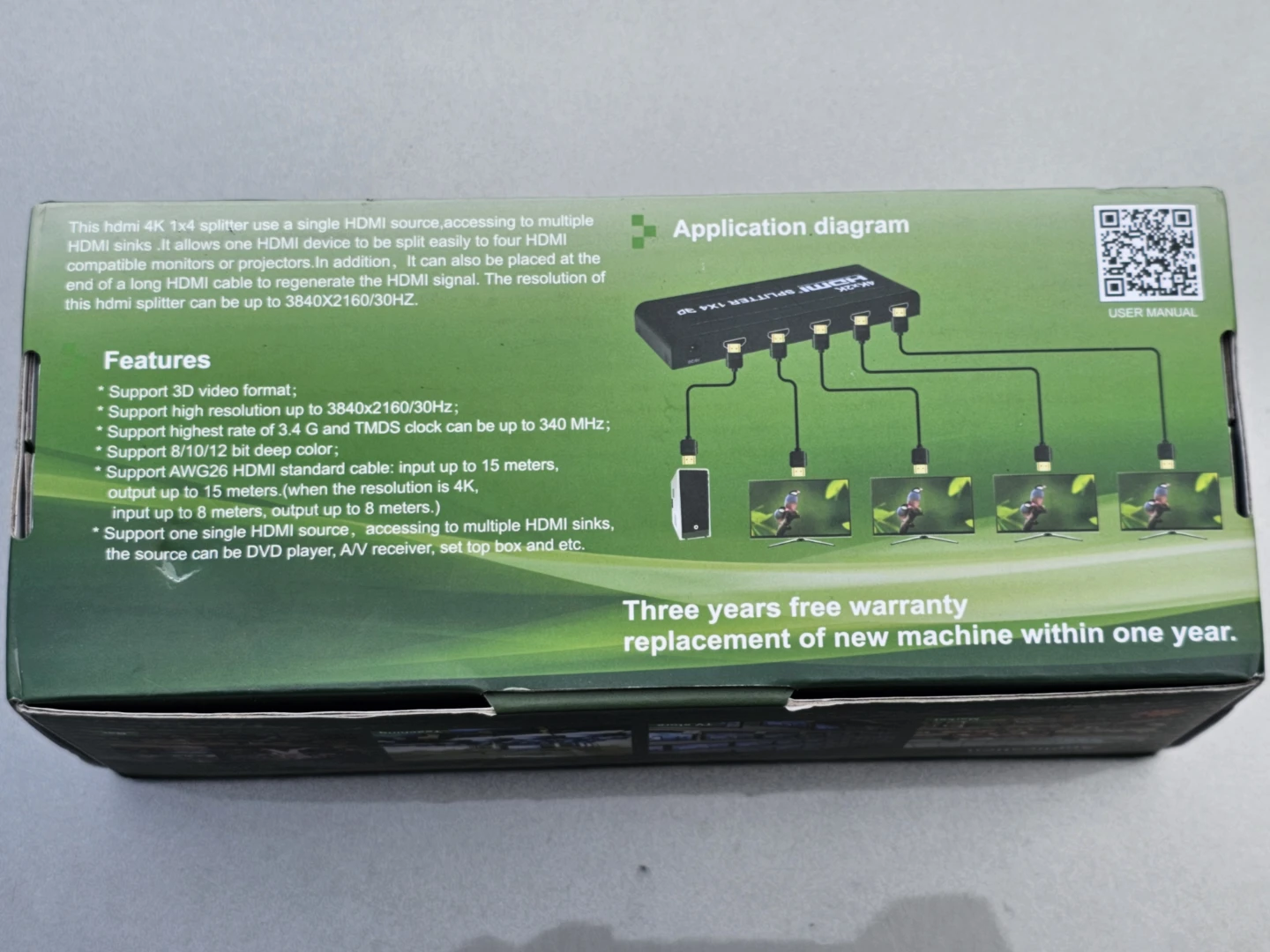 HDMI 4K 1x4 Splitter - photo 2