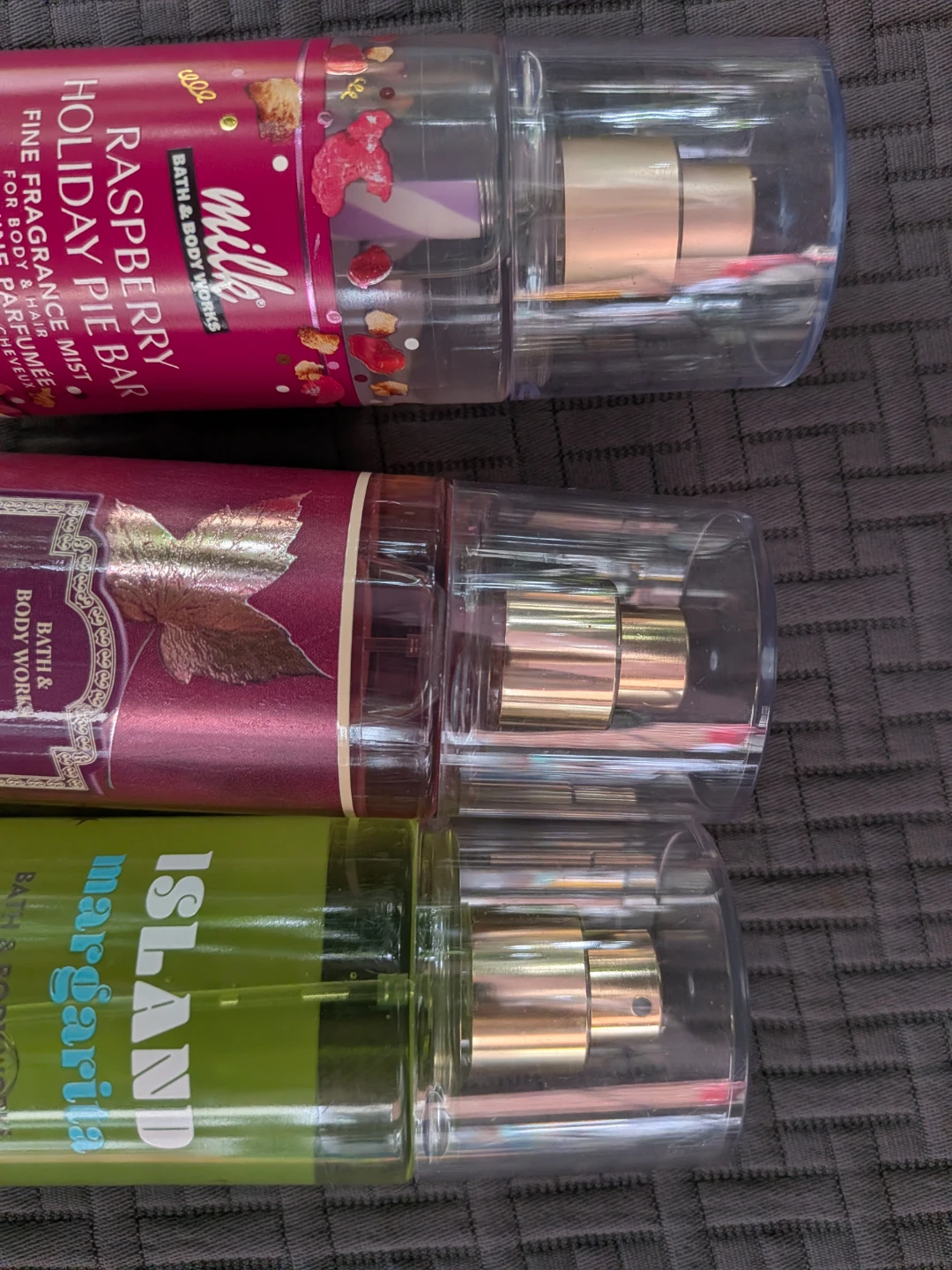 Lot/bundle THREE body mists BBW - photo 2