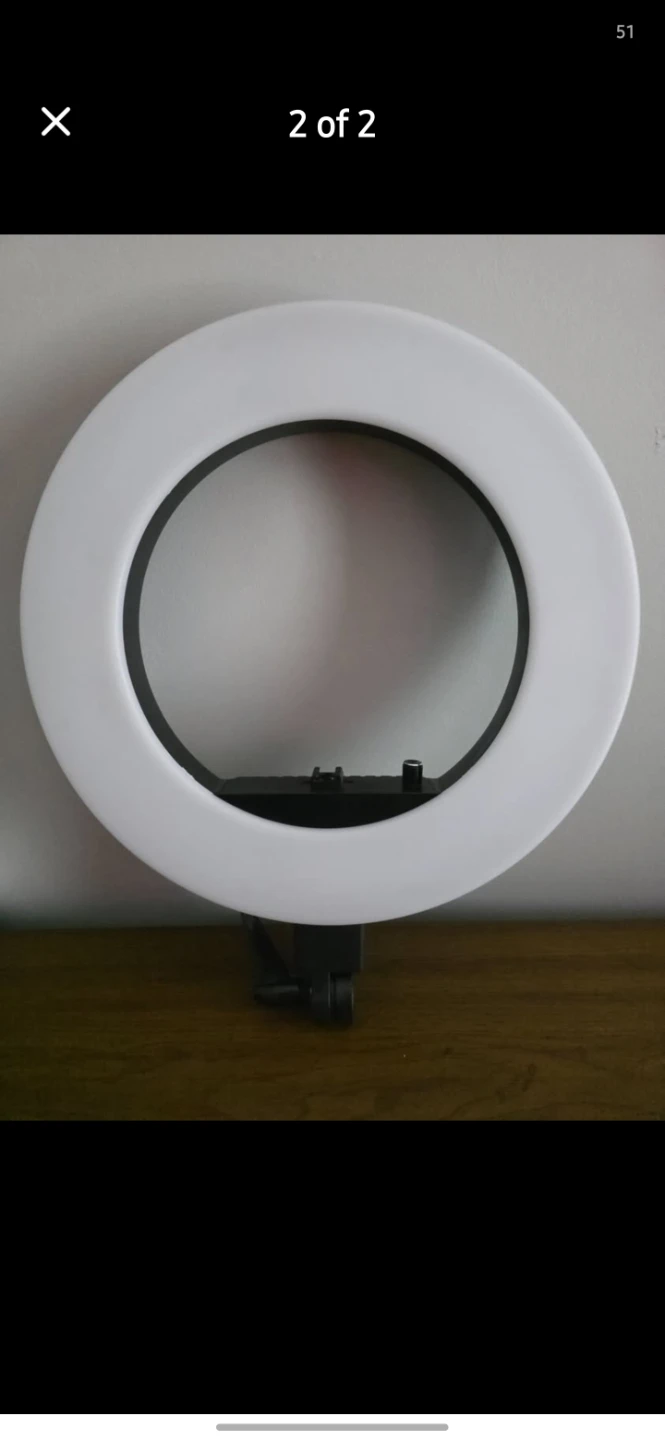 LS PPH371 50W LED Ring Light