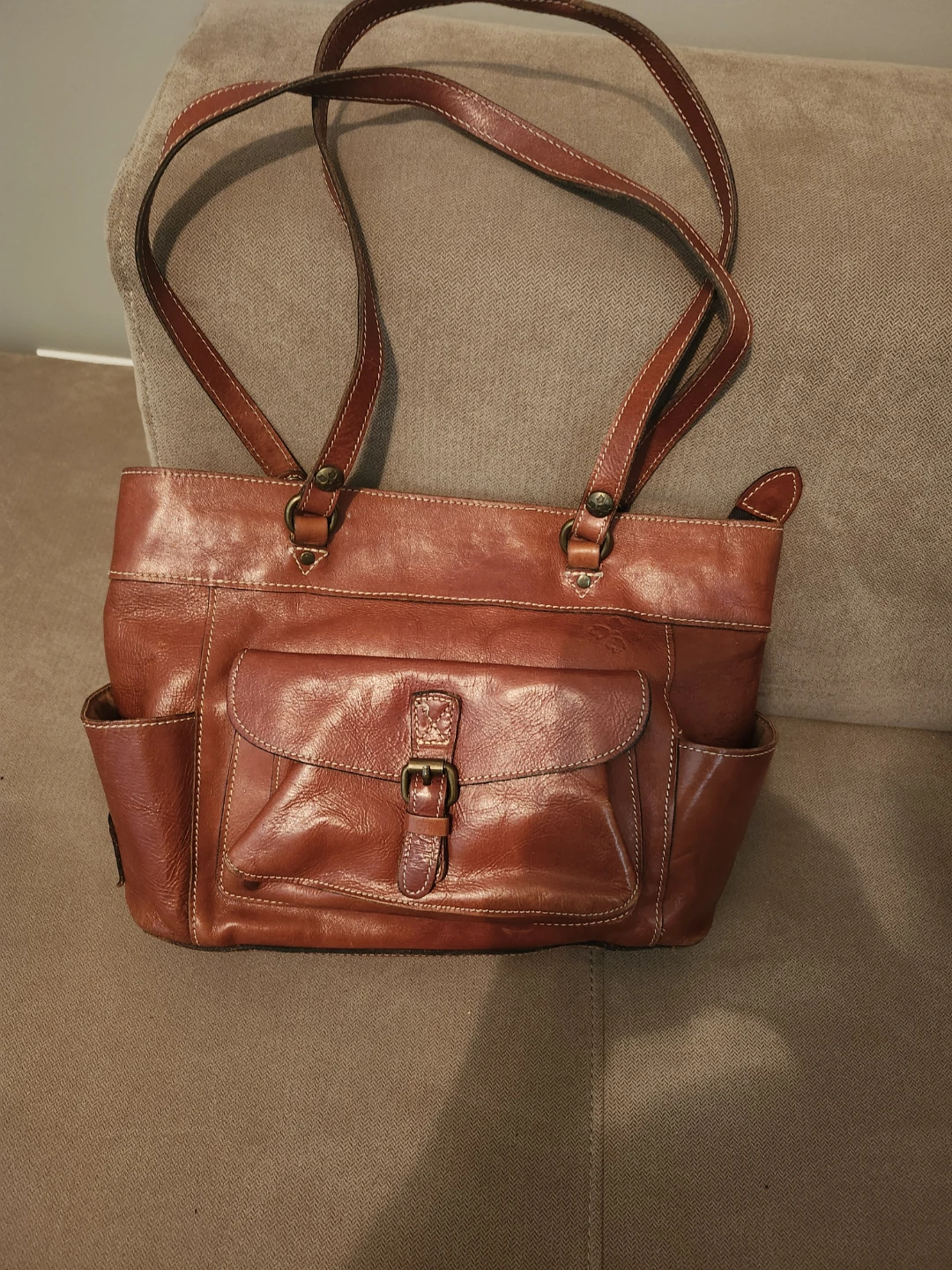 Patricia Nash Leather Tote Bag