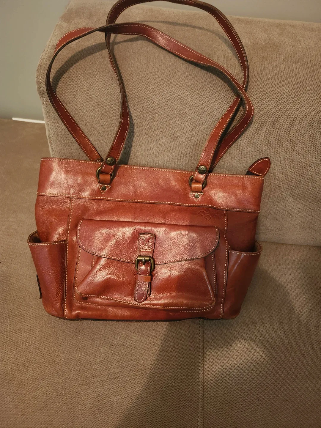 Patricia Nash Leather Tote Bag