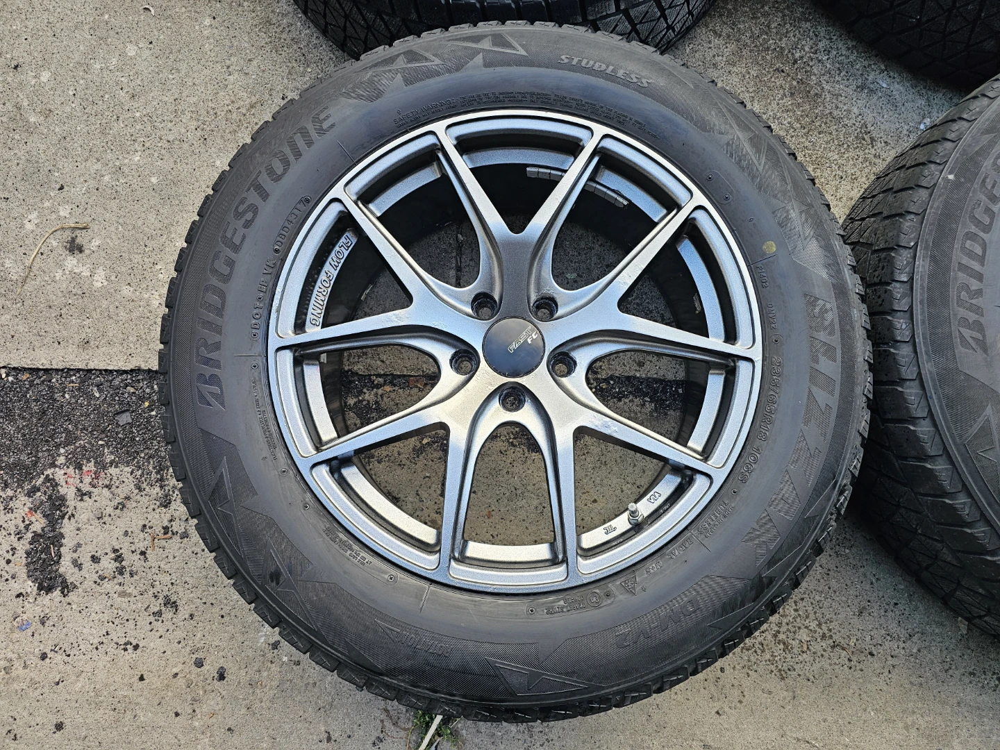 235/65 R18 WINTER TIRES ON RIMS  5×114.3
