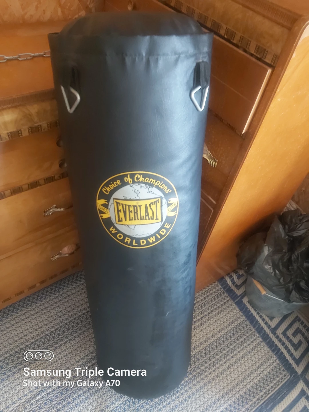 Everlast Punching Bag with Heavy Duty Hanging Chain