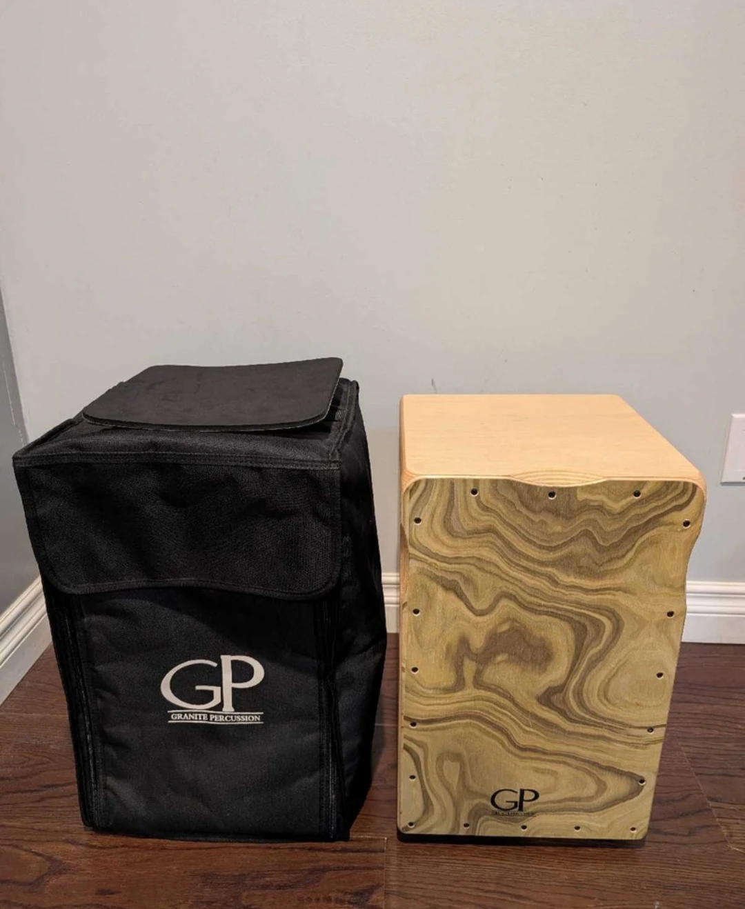 Granite Percussion Deluxe Cajon w/ Carry Bag - photo 2