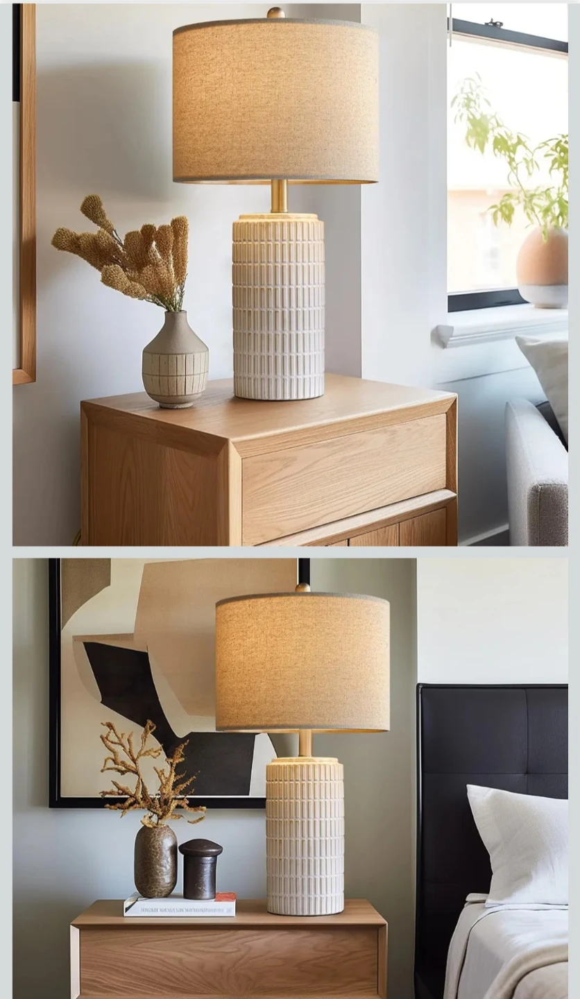 Set of 2 Ceramic Table Lamps - photo 3