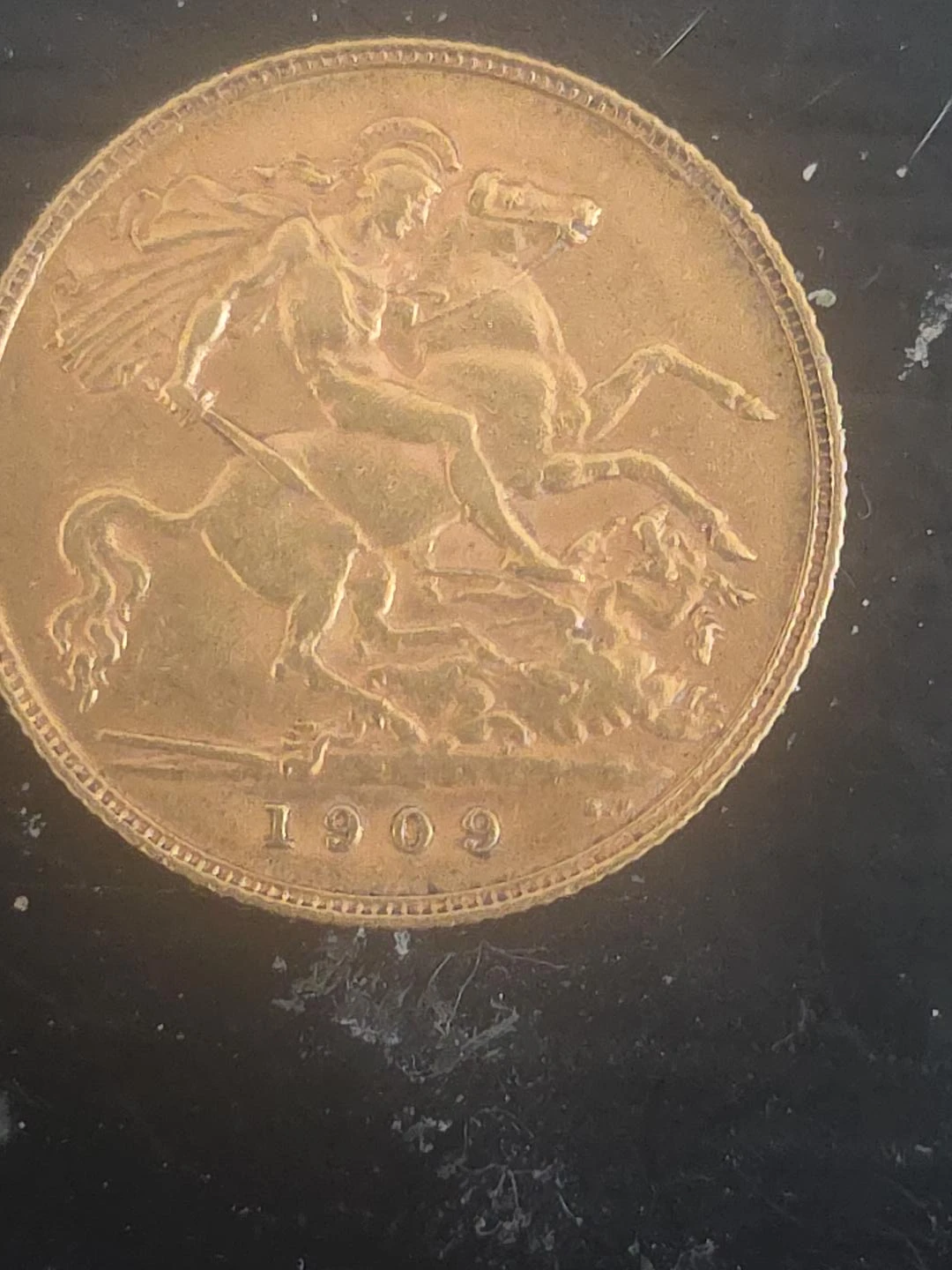 Half sovereign junior carrot gold coin - photo 2