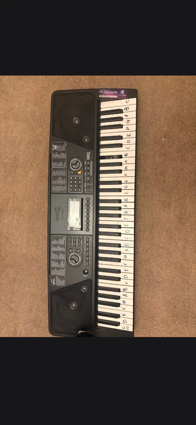 RockJam RJ-561 Digital Keyboard - photo 2
