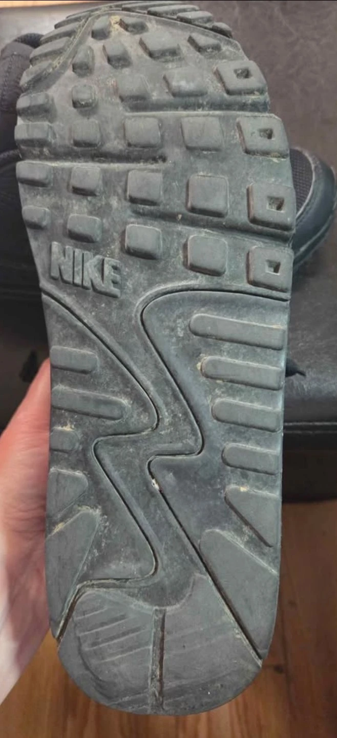 Nike Air Max 90 Black Size 9 US - photo 4