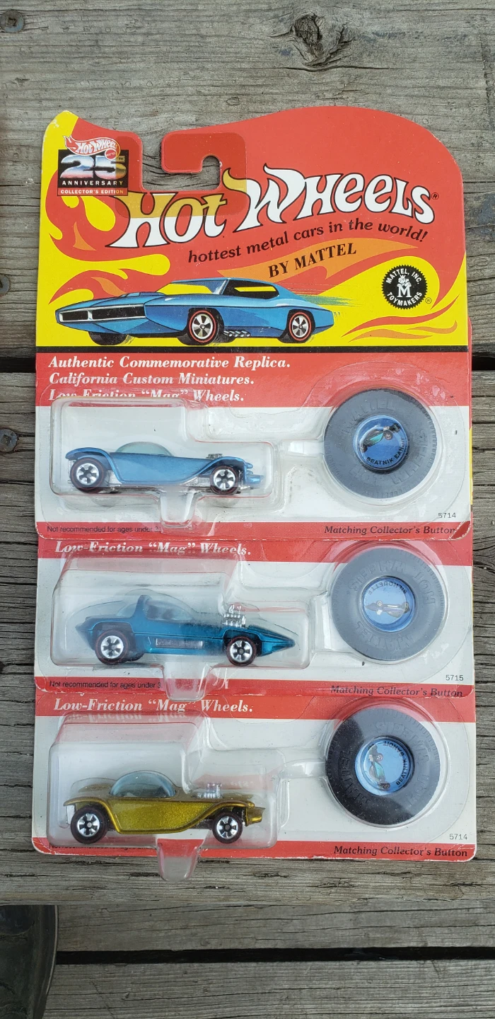 Hot Wheels 25th Anniversary Cars $15 each or 5 for $65 - photo 2