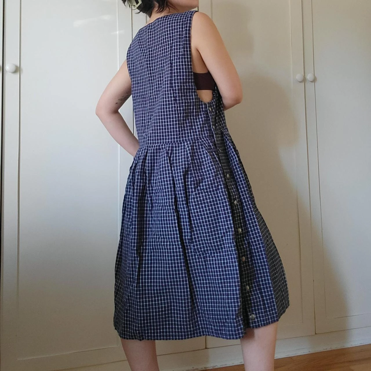 Vintage grid dress - photo 2
