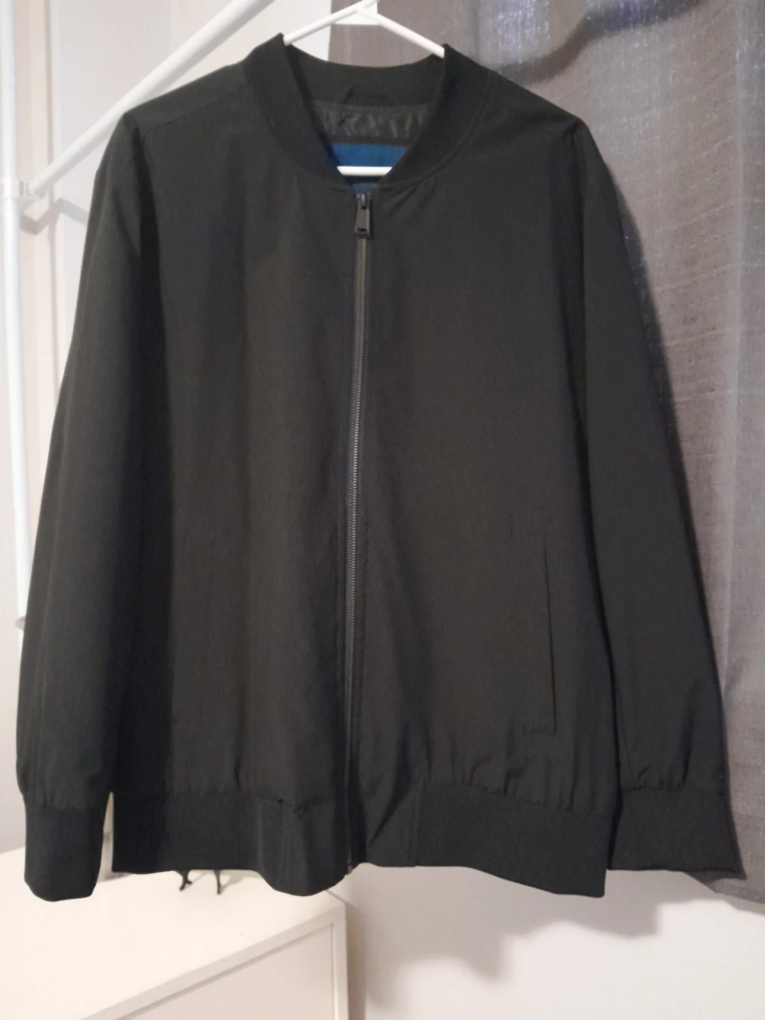Cole Haan Black Bomber Jacket
