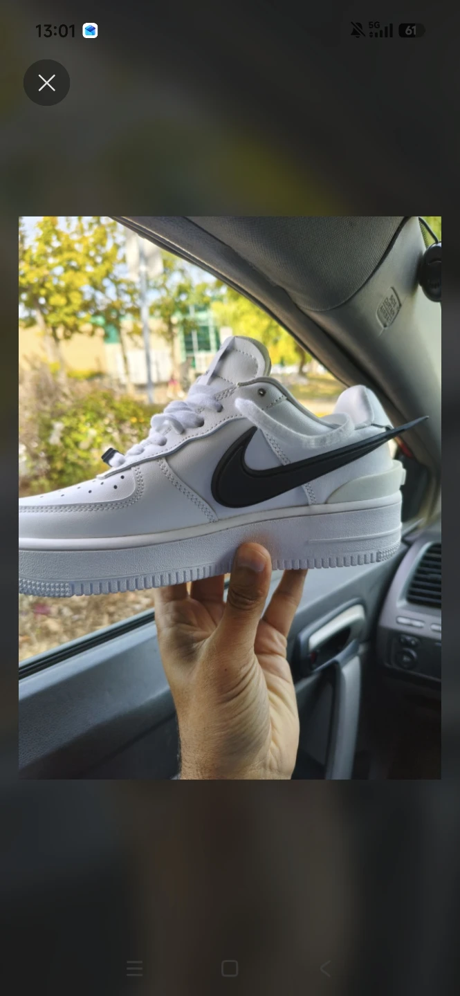 New Nike Air Force shoes size 6.5 M or 8women's.