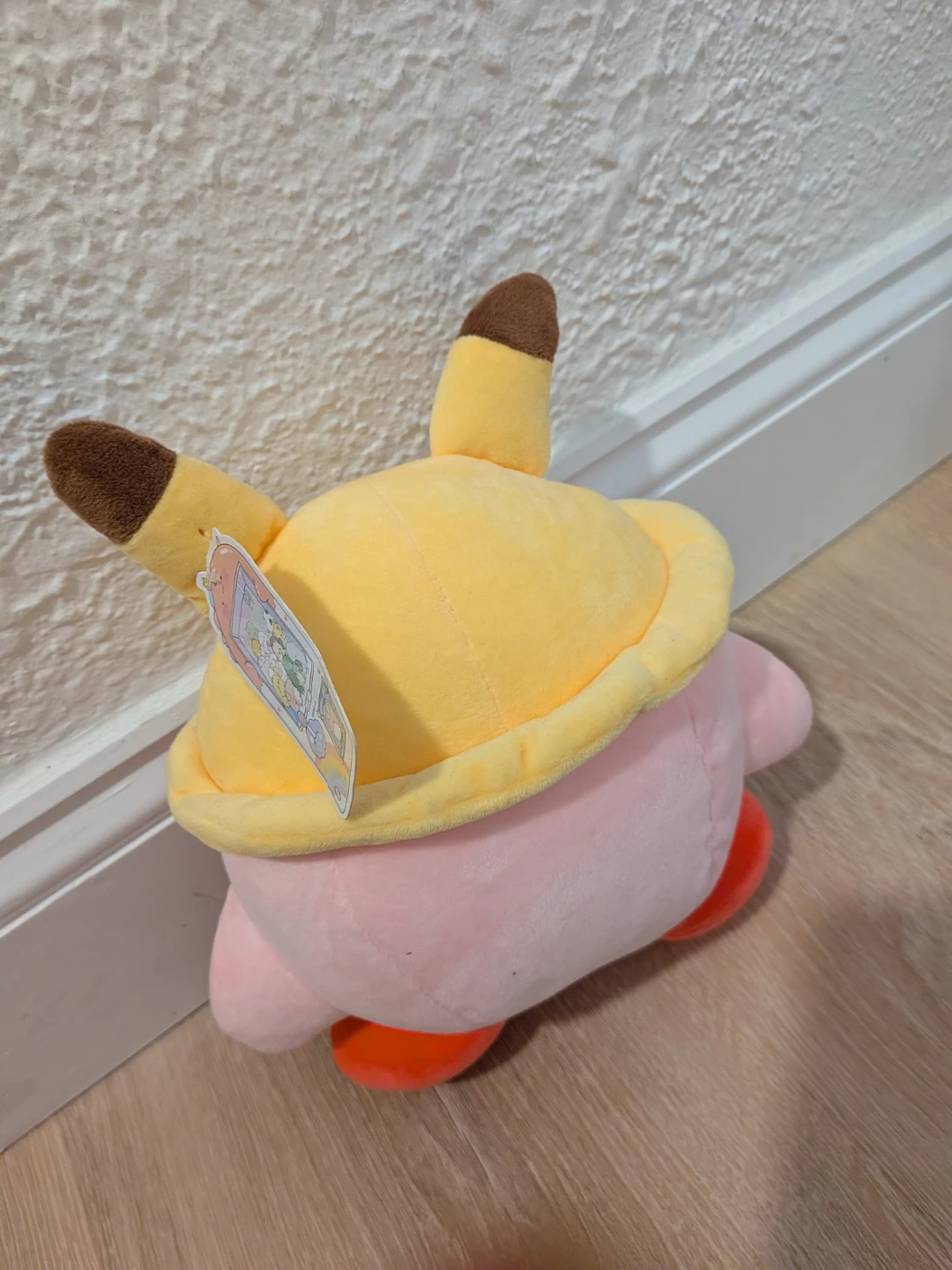 Kirby Plush With Pikachu Hat - photo 4