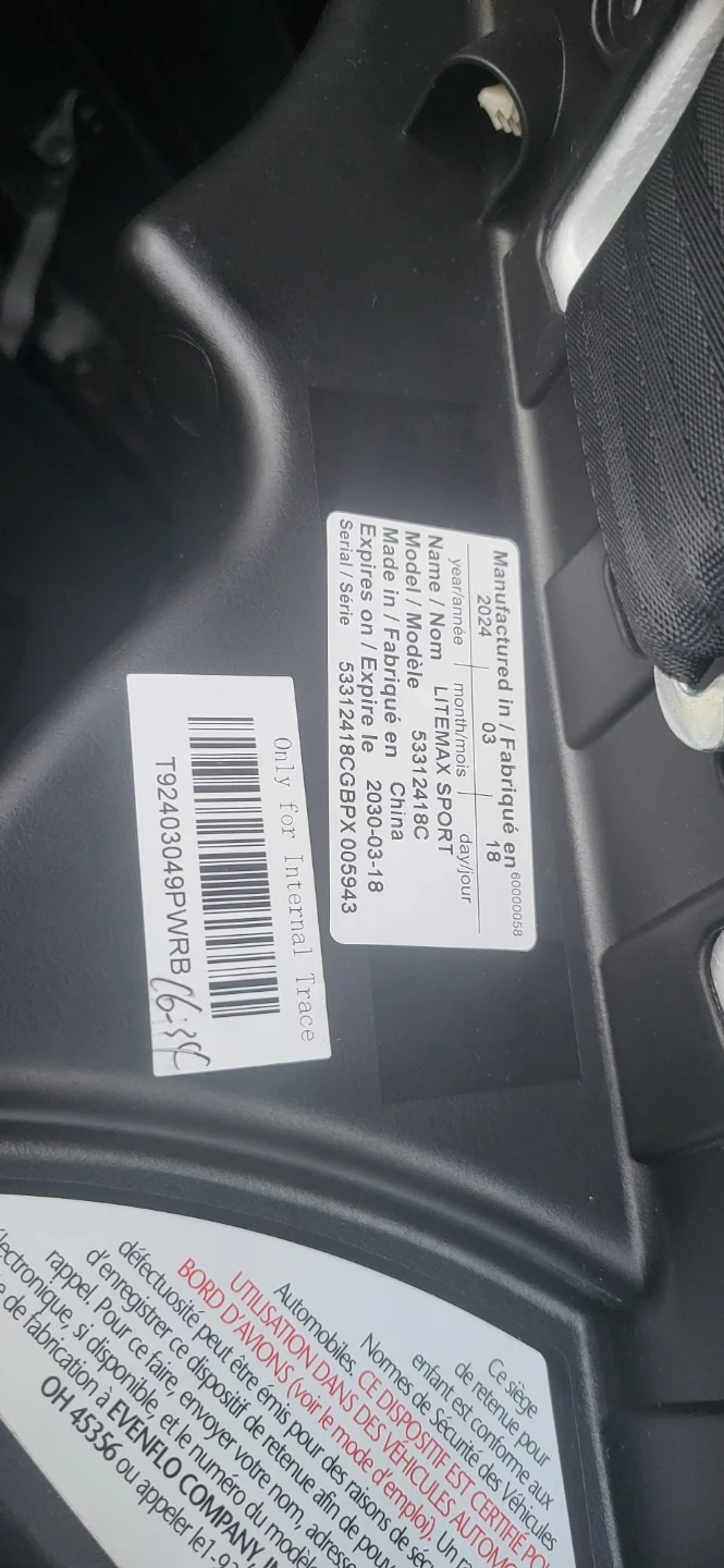 Evenflo LiteMax Sport Infant Car Seat - photo 2