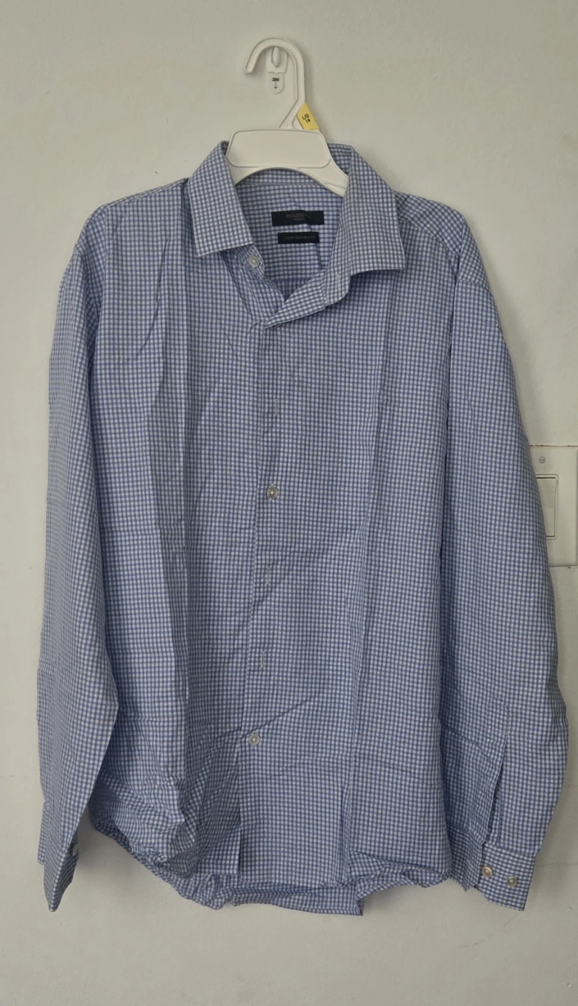 6 long-sleeved button-down Shirts - photo 5