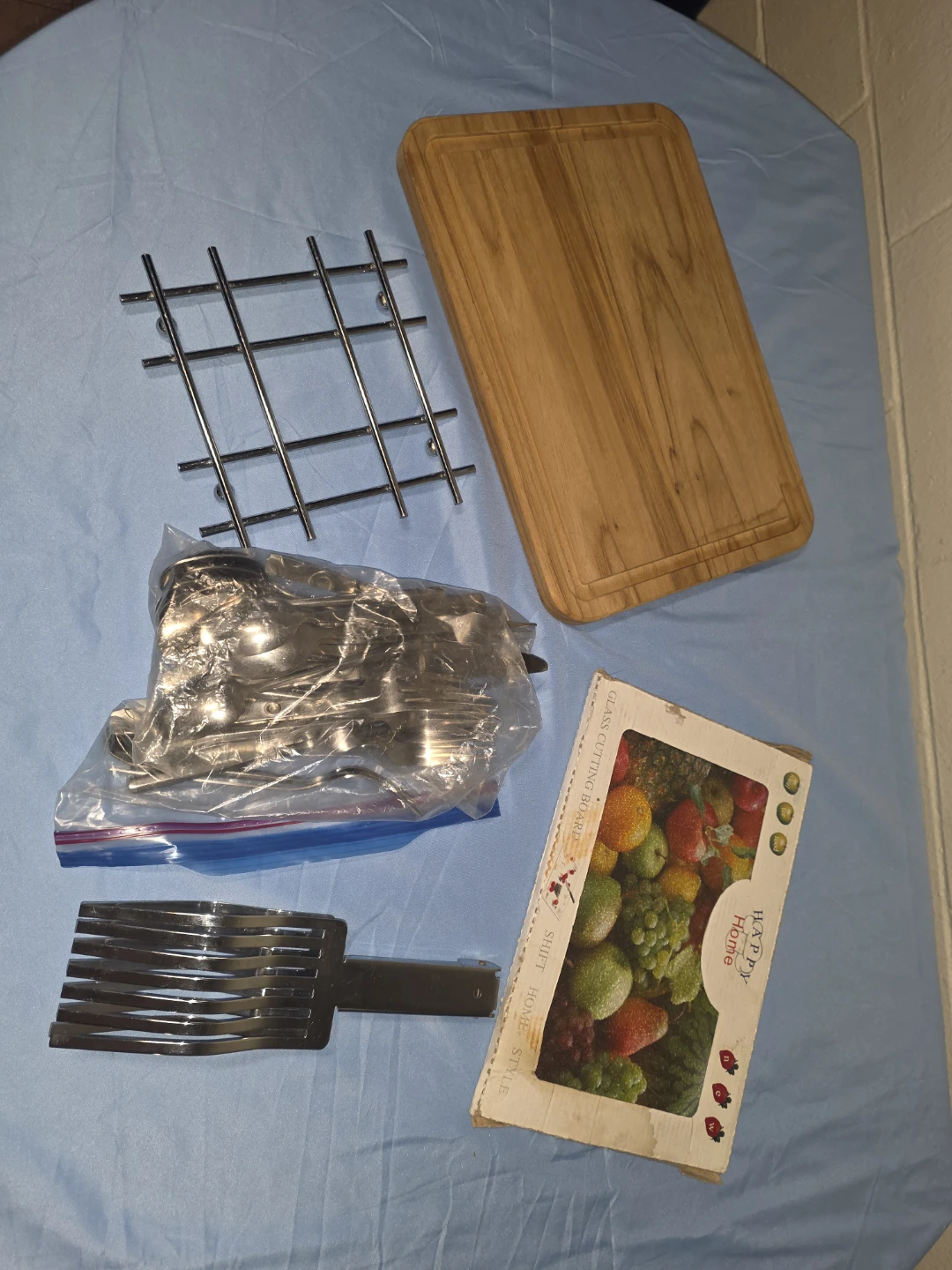 Kitchen Utensils Set with Bamboo Cutting Board - photo 4