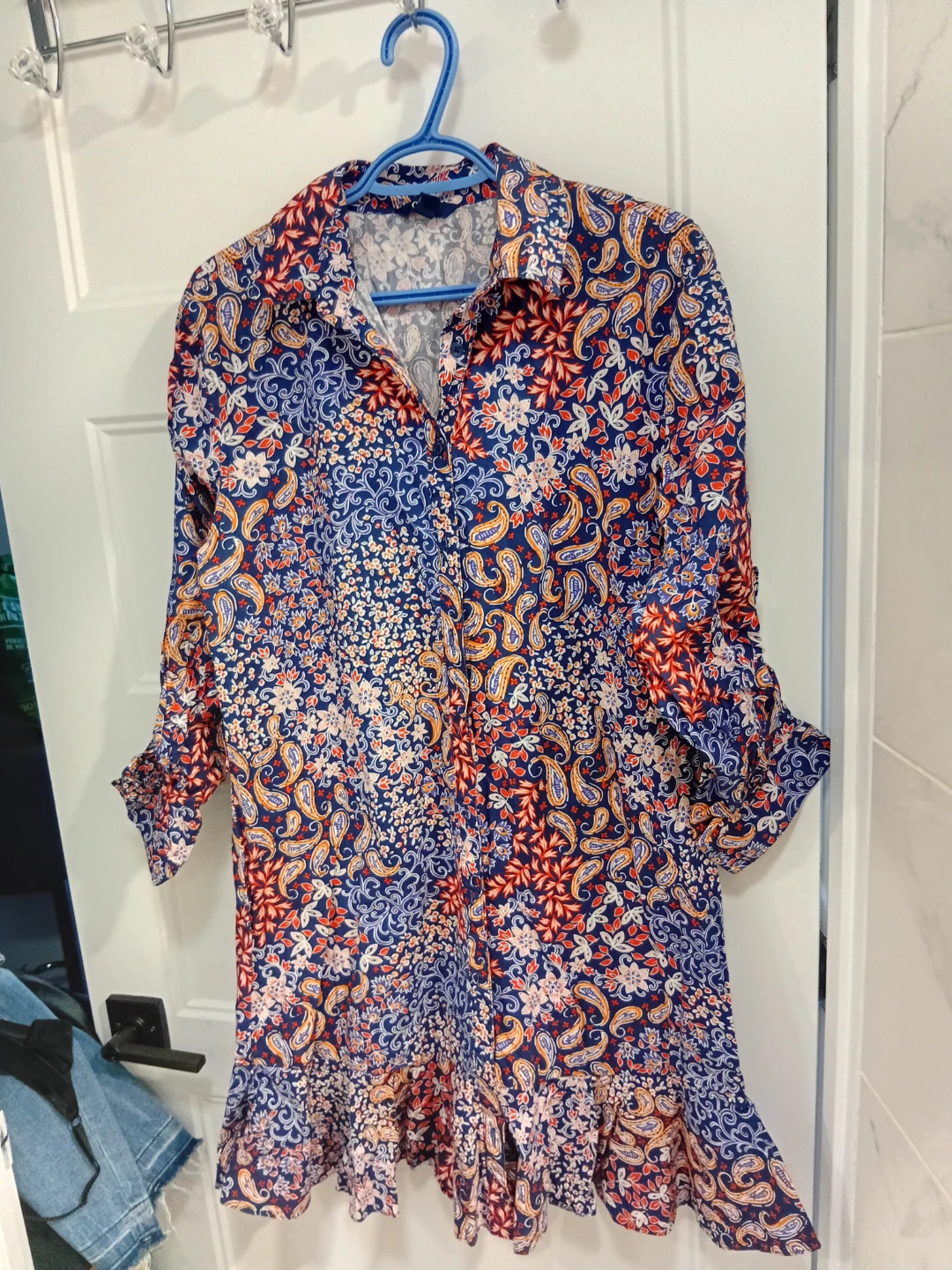Robe chemisier à motifs Chaps