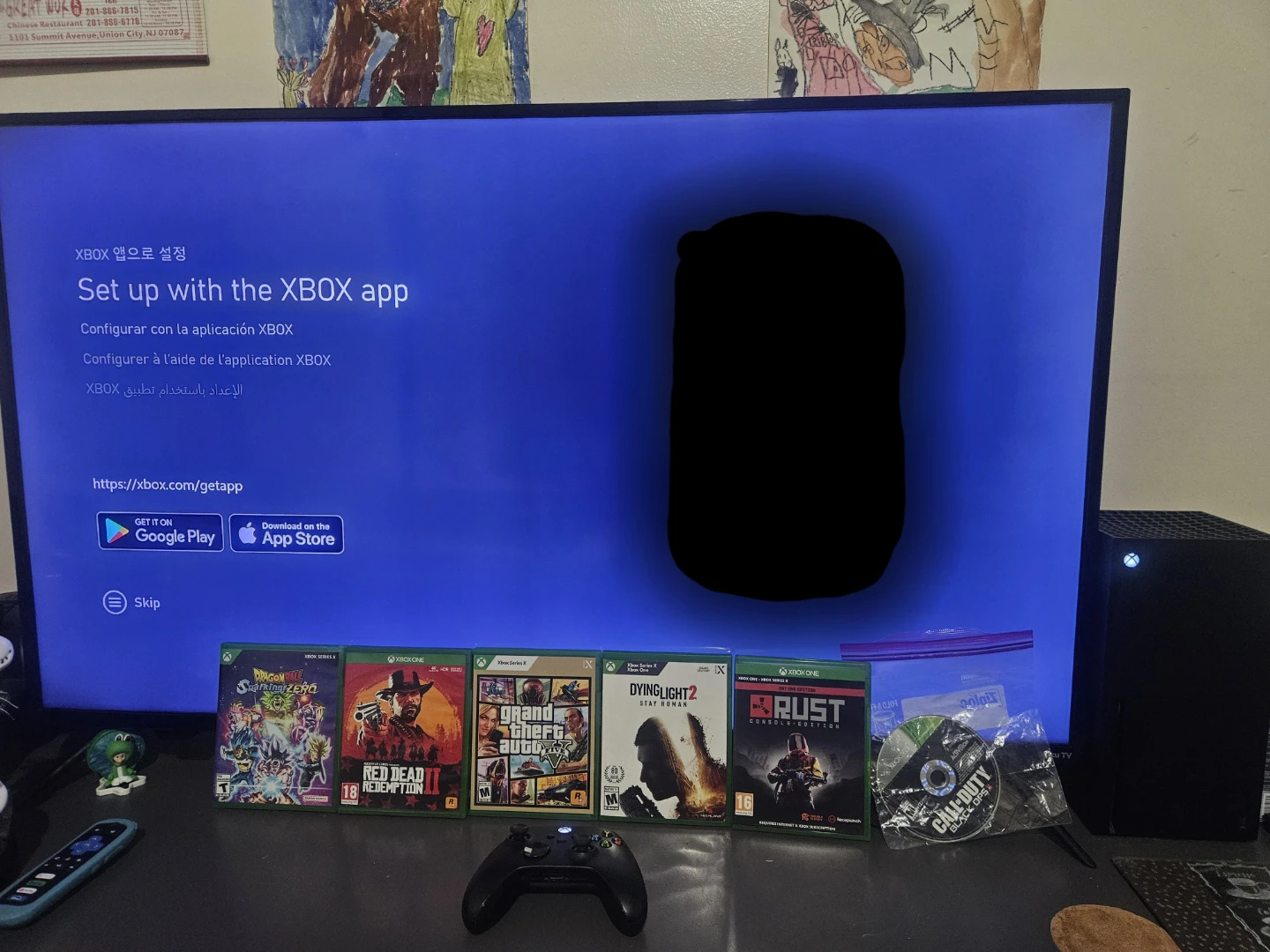 Xbox Series X Console with 6 Games